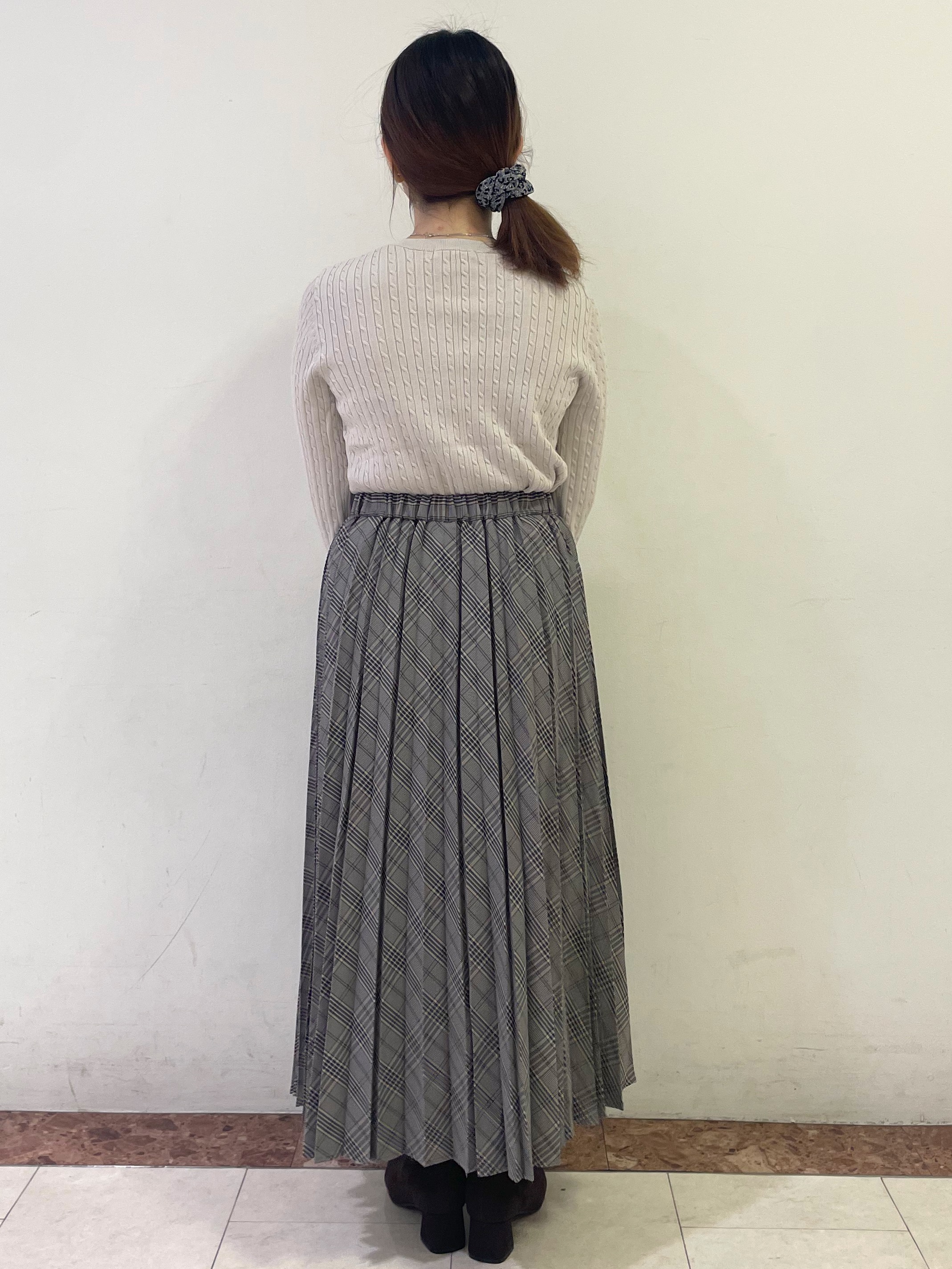 Rikoさんの「OPAQUE.CLIP｜【洗える】ふんわりシャギーカーディガン」を使ったコーディネート