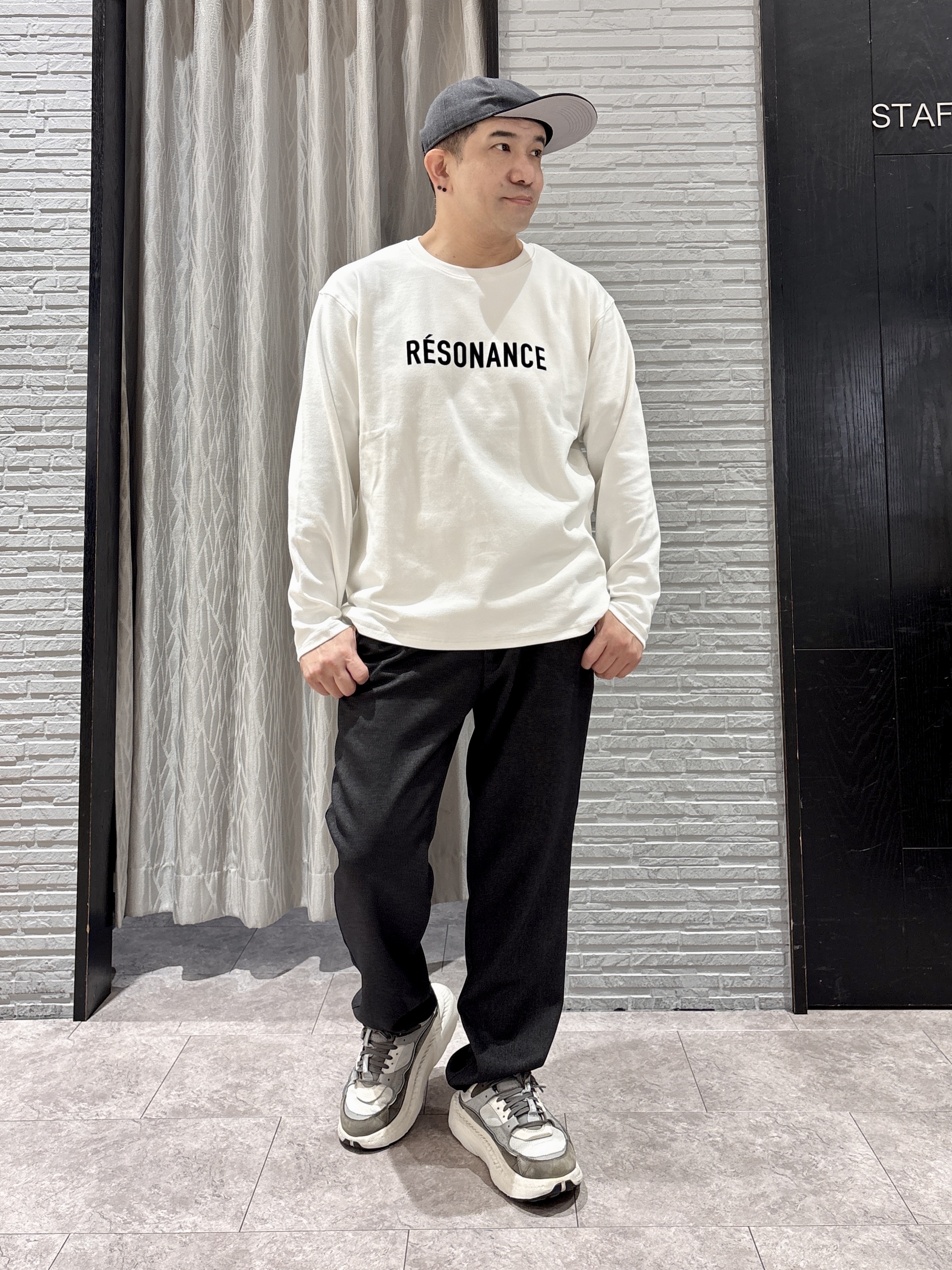 Pーyamaさんの「THE SHOP TK｜【洗濯機OK】ウールライク 長袖オックスシャツ」を使ったコーディネート