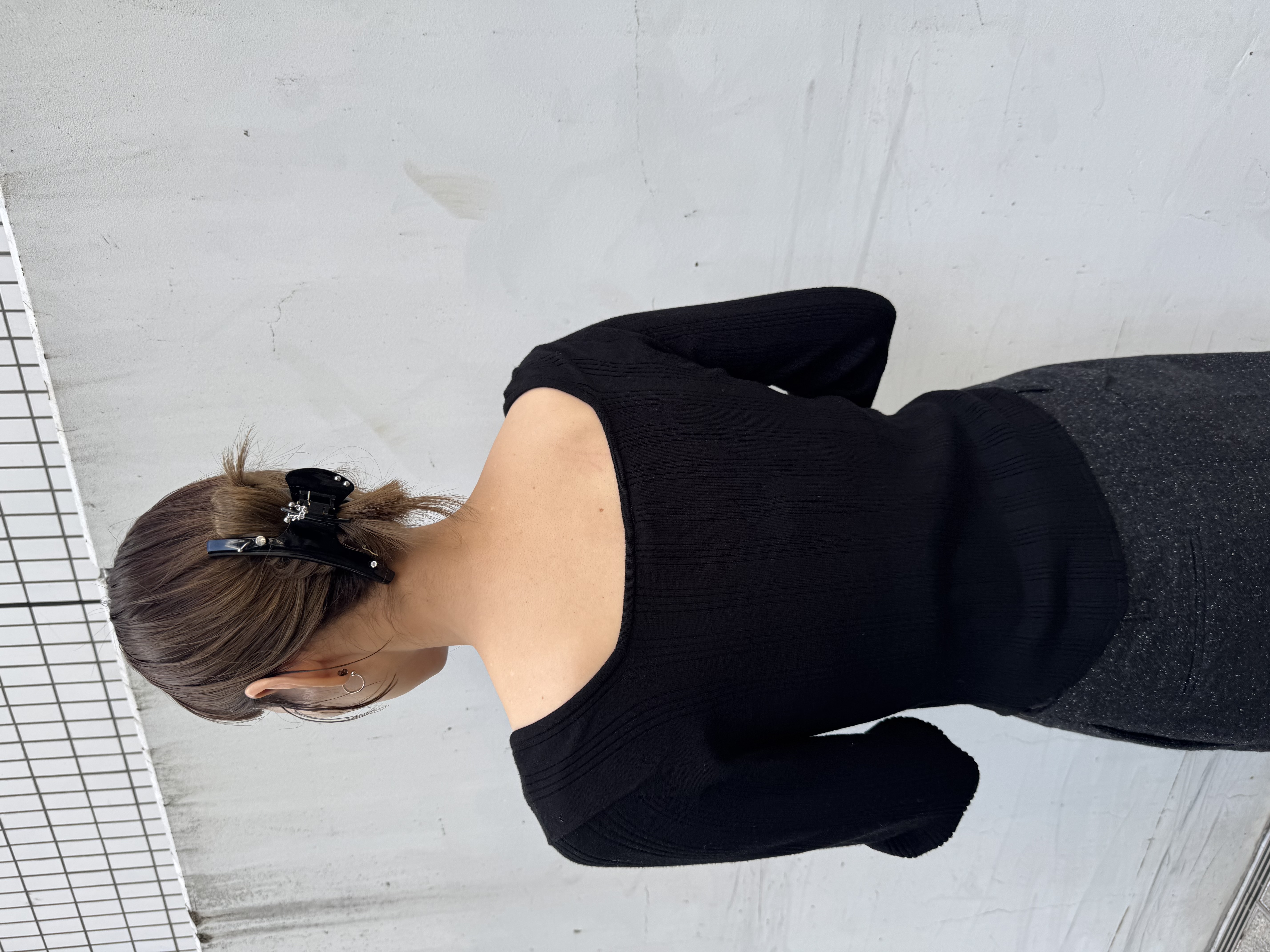 designer yukaさんの「CODE A｜intimate knit cardigan」を使ったコーディネート