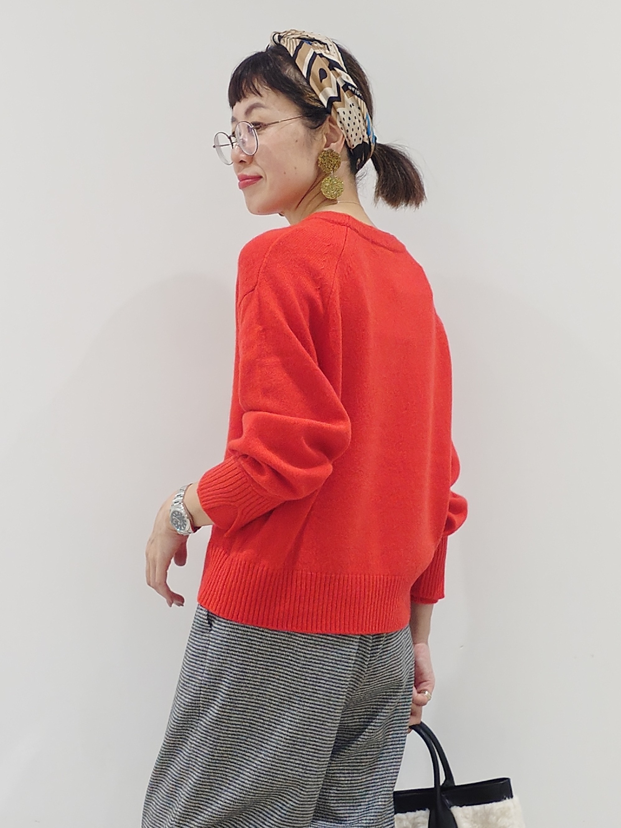 MUTSUKOさんの「UNTITLED｜【セットアップ可/ウエストゴム】ウールドロストパンツ」を使ったコーディネート