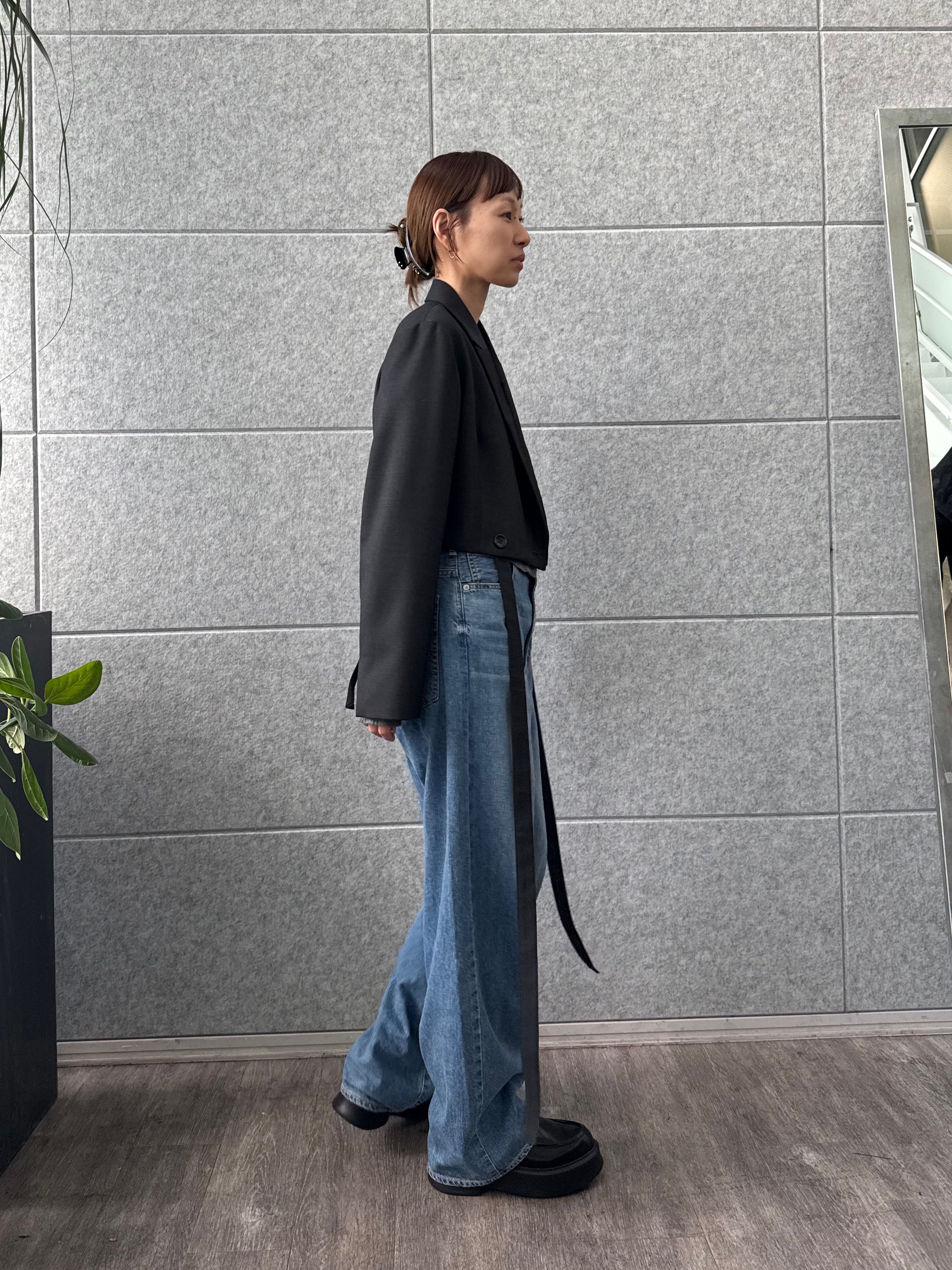 designer yukaさんの「CODE A｜intimate knit cardigan」を使ったコーディネート