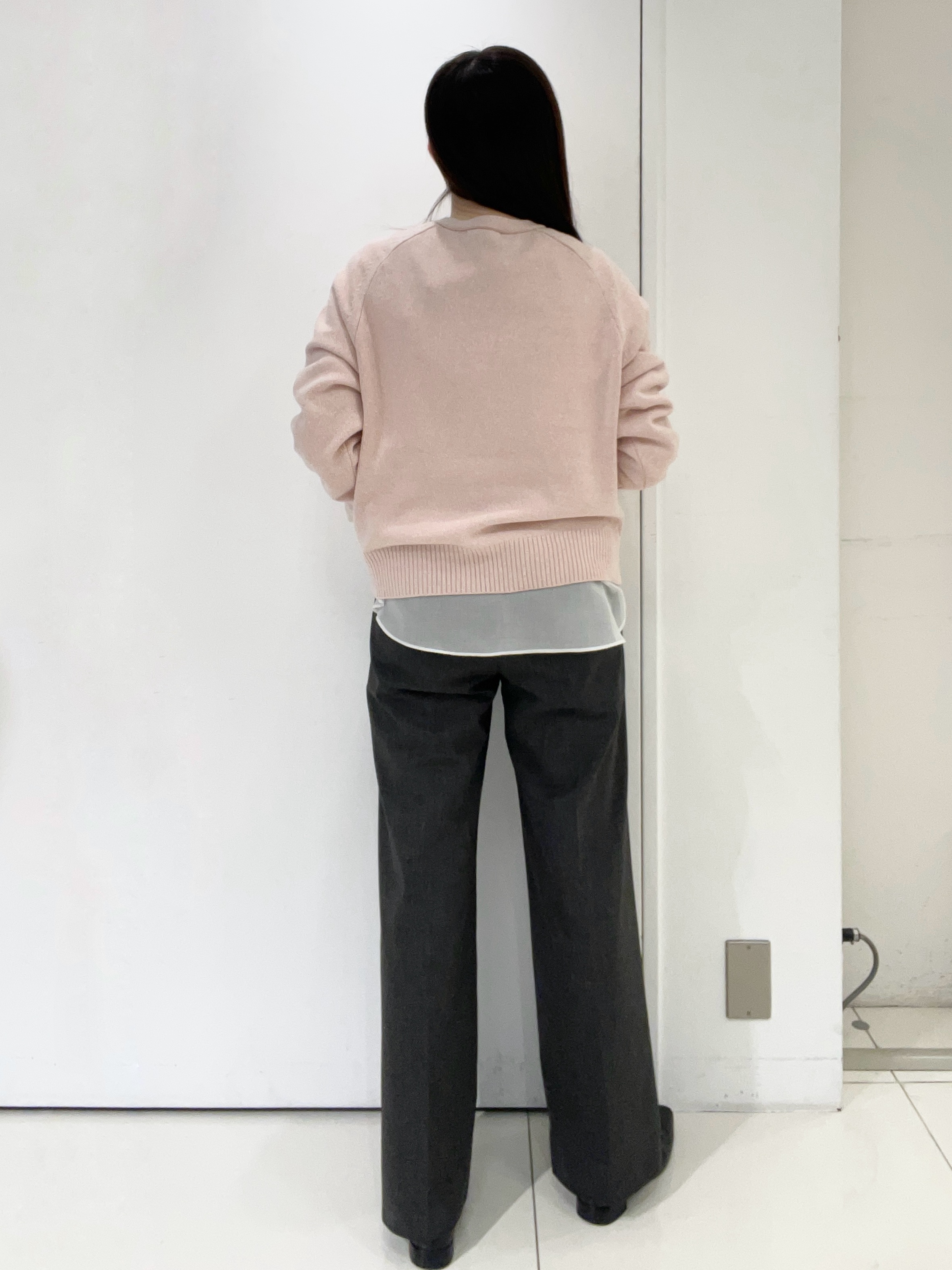 moeさんの「UNTITLED｜【店頭人気！】杢調ジップカーディガン」を使ったコーディネート