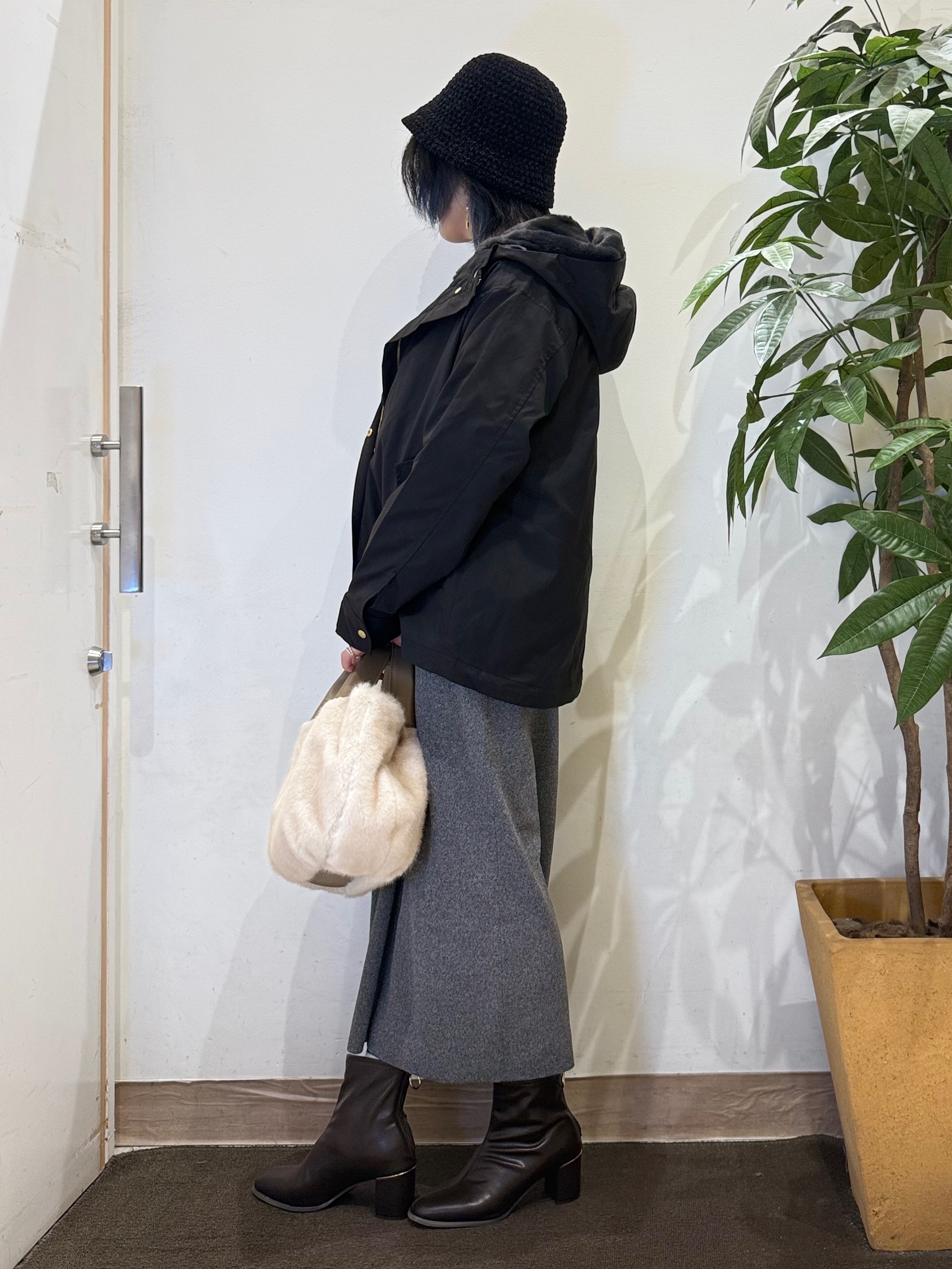 misakiさんの「SHOO･LA･RUE｜【洗濯機可/撥水/マルチWAY】ファーライナー付き 毎日欲張りマンパ」を使ったコーディネート
