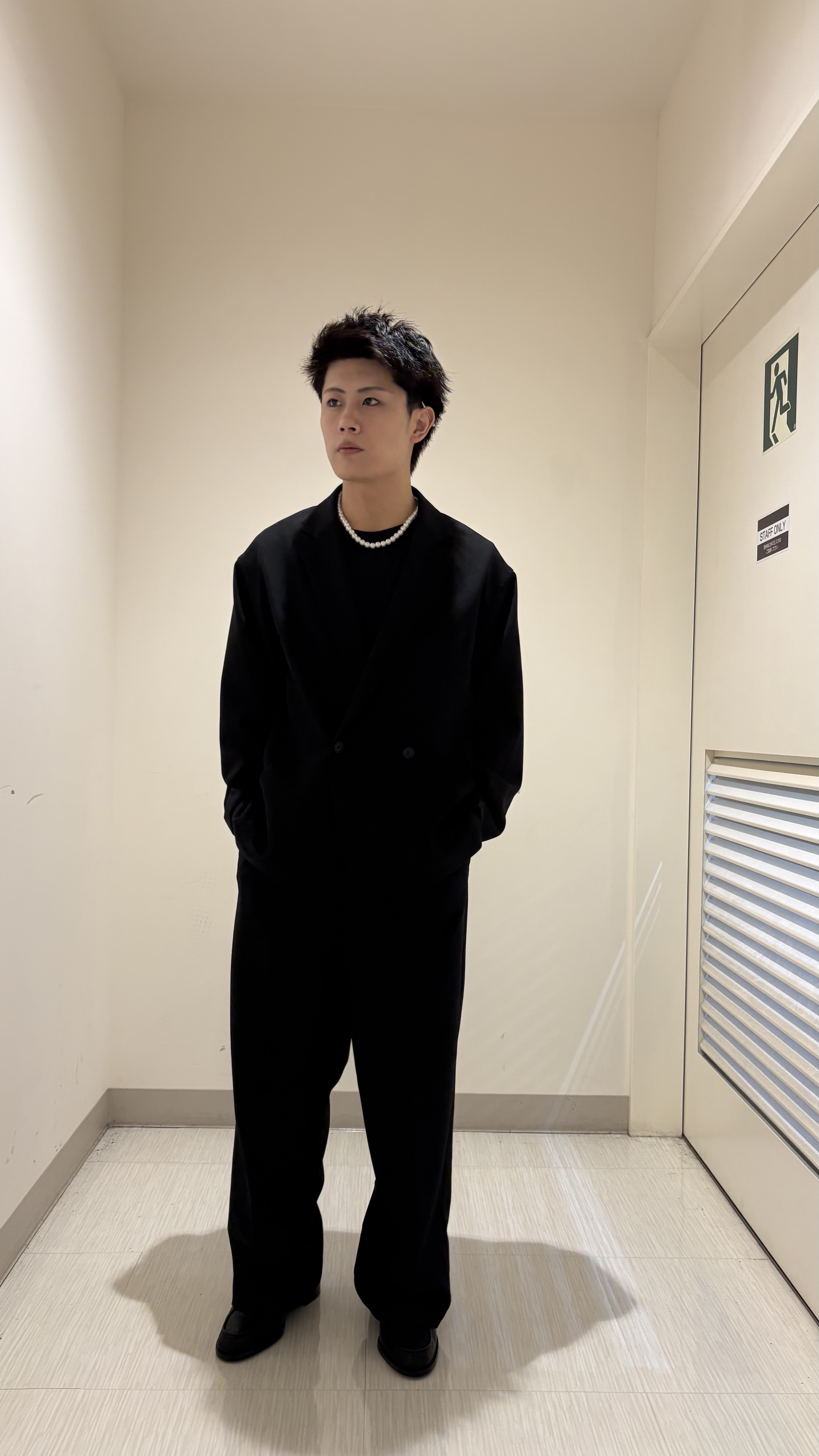 辻一樹さんの「tk.TAKEO KIKUCHI｜【セットアップ対応可】ダブルジャケット」を使ったコーディネート