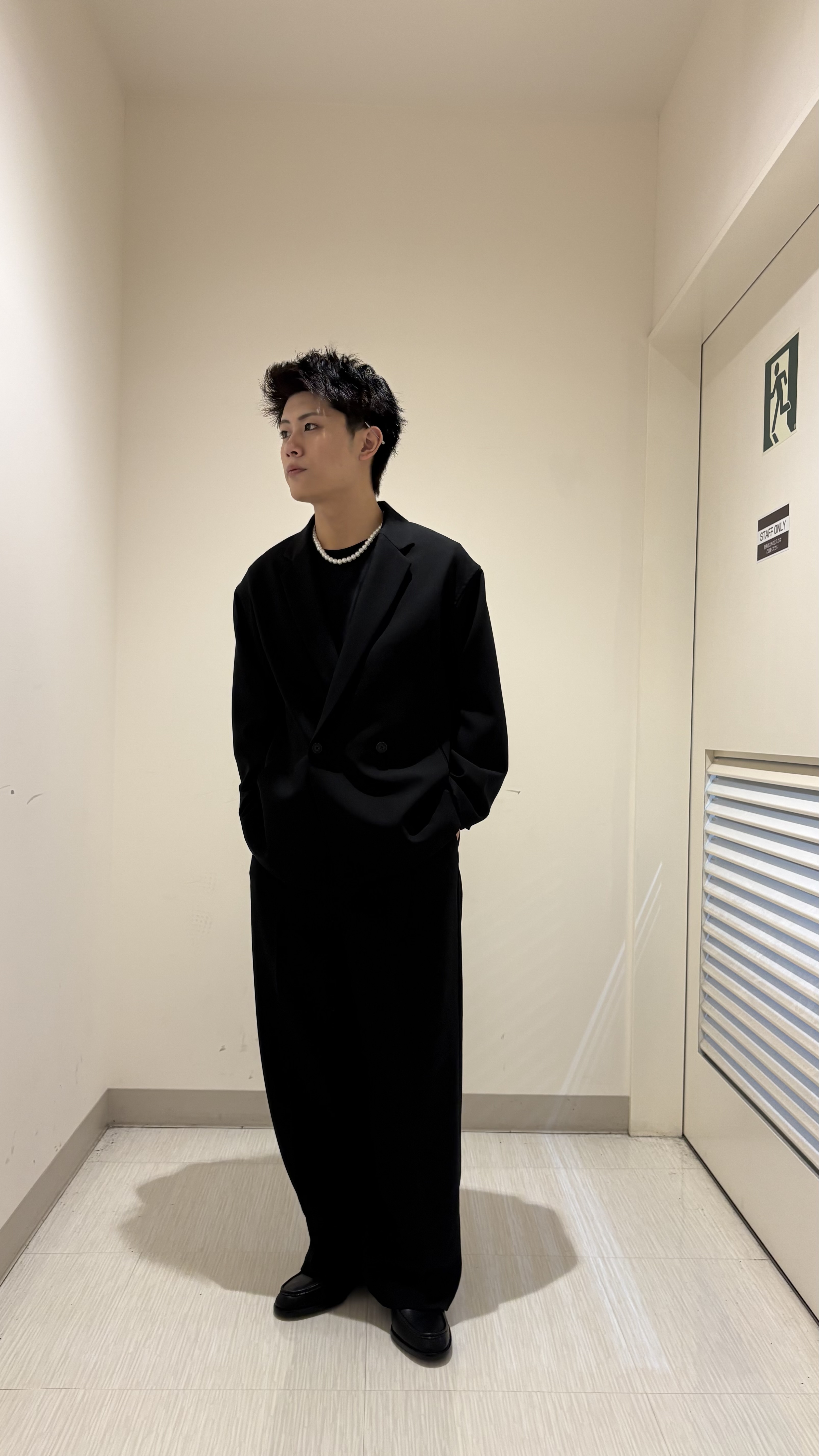 辻一樹さんの「tk.TAKEO KIKUCHI｜【セットアップ対応可】ダブルジャケット」を使ったコーディネート