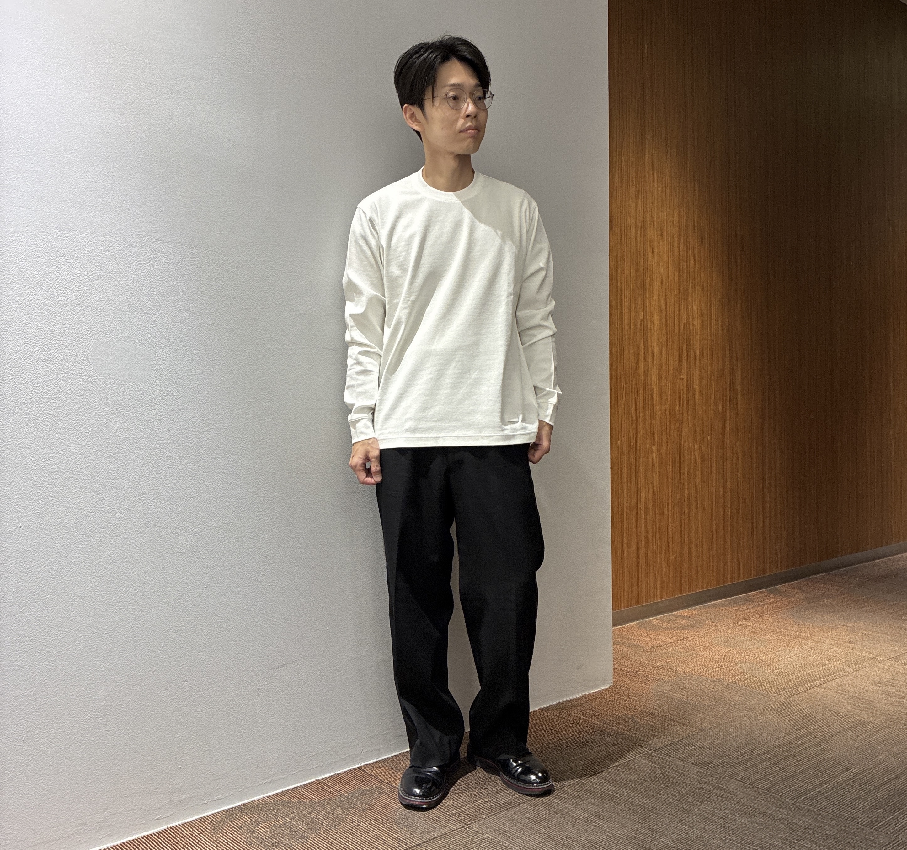 わいずみさんの「TAKEO KIKUCHI｜【BOWLER HAT LABEL】ダウンファブリック トラックジャケット」を使ったコーディネート