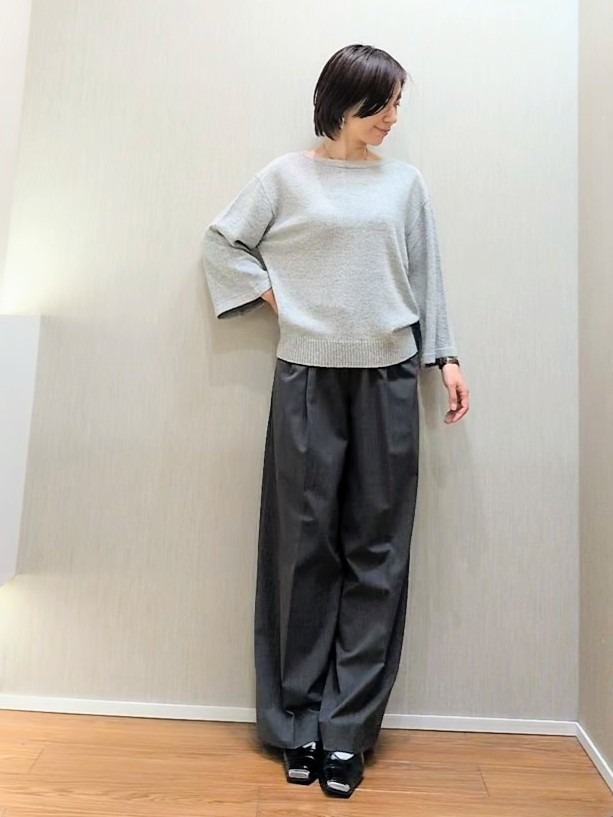 ミズタさんの「UNTITLED｜【店頭人気！】杢調ジップカーディガン」を使ったコーディネート