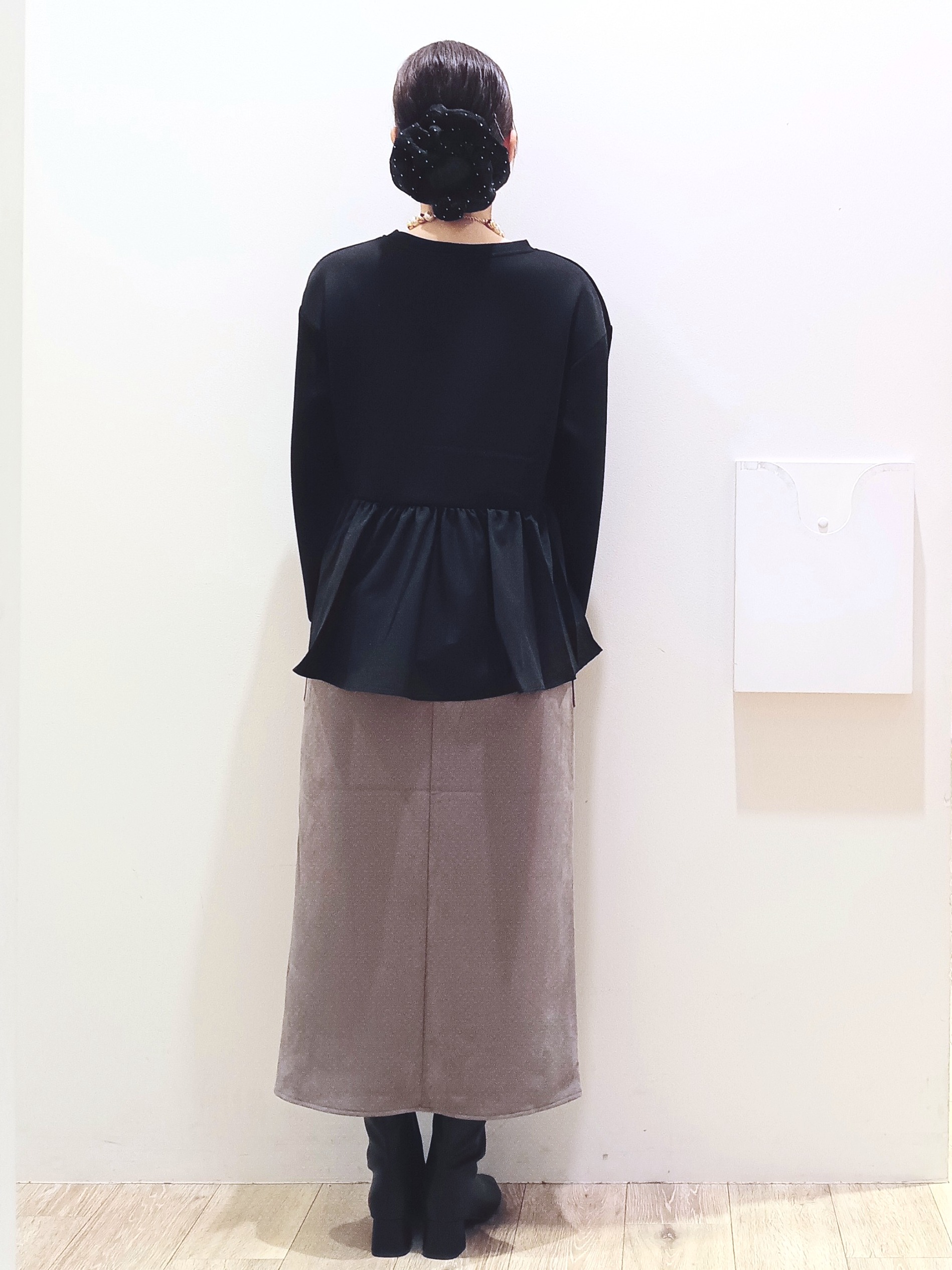 MKさんの「index｜ペプラムドッキングトップス【洗濯機OK】」を使ったコーディネート