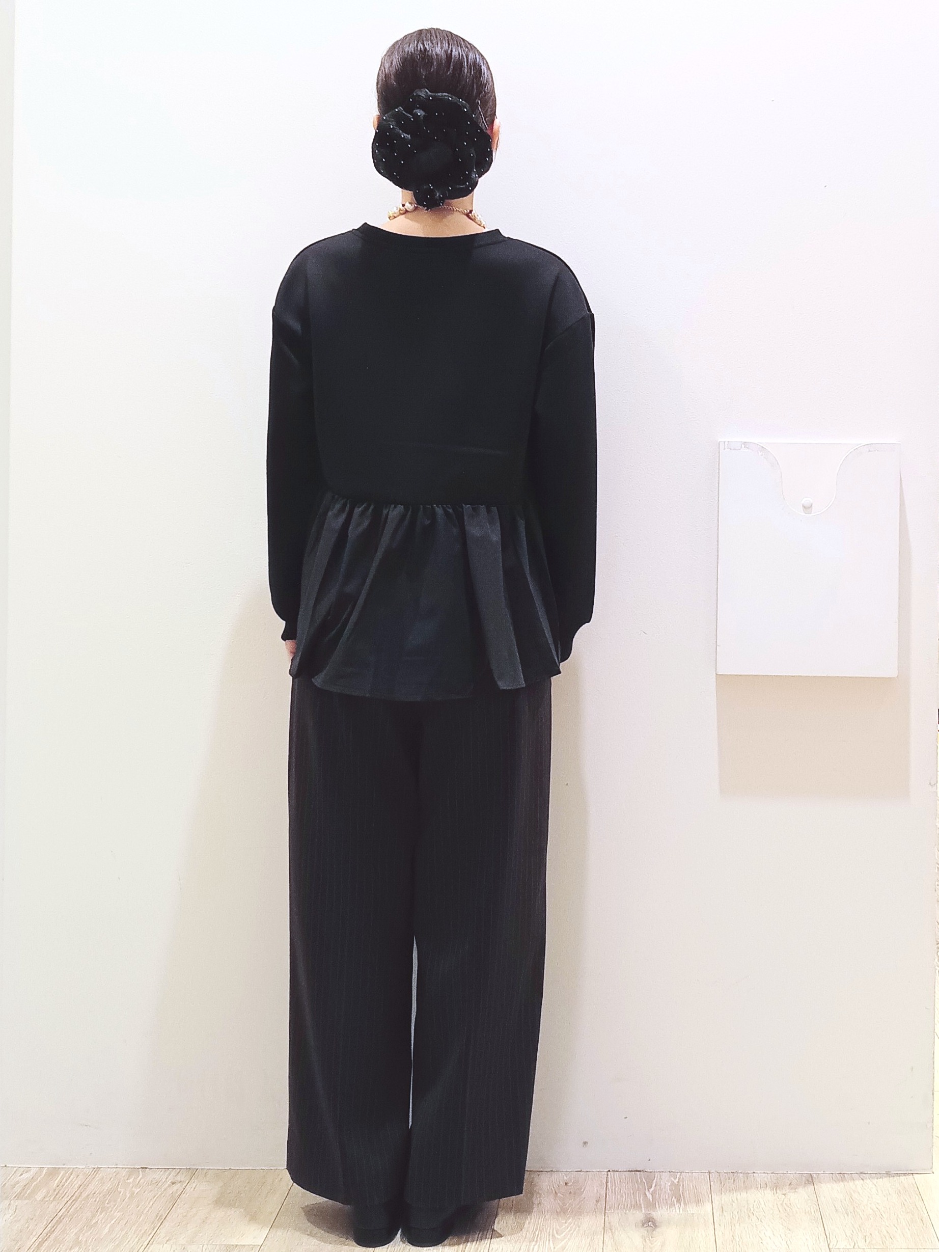 MKさんの「index｜ペプラムドッキングトップス【洗濯機OK】」を使ったコーディネート