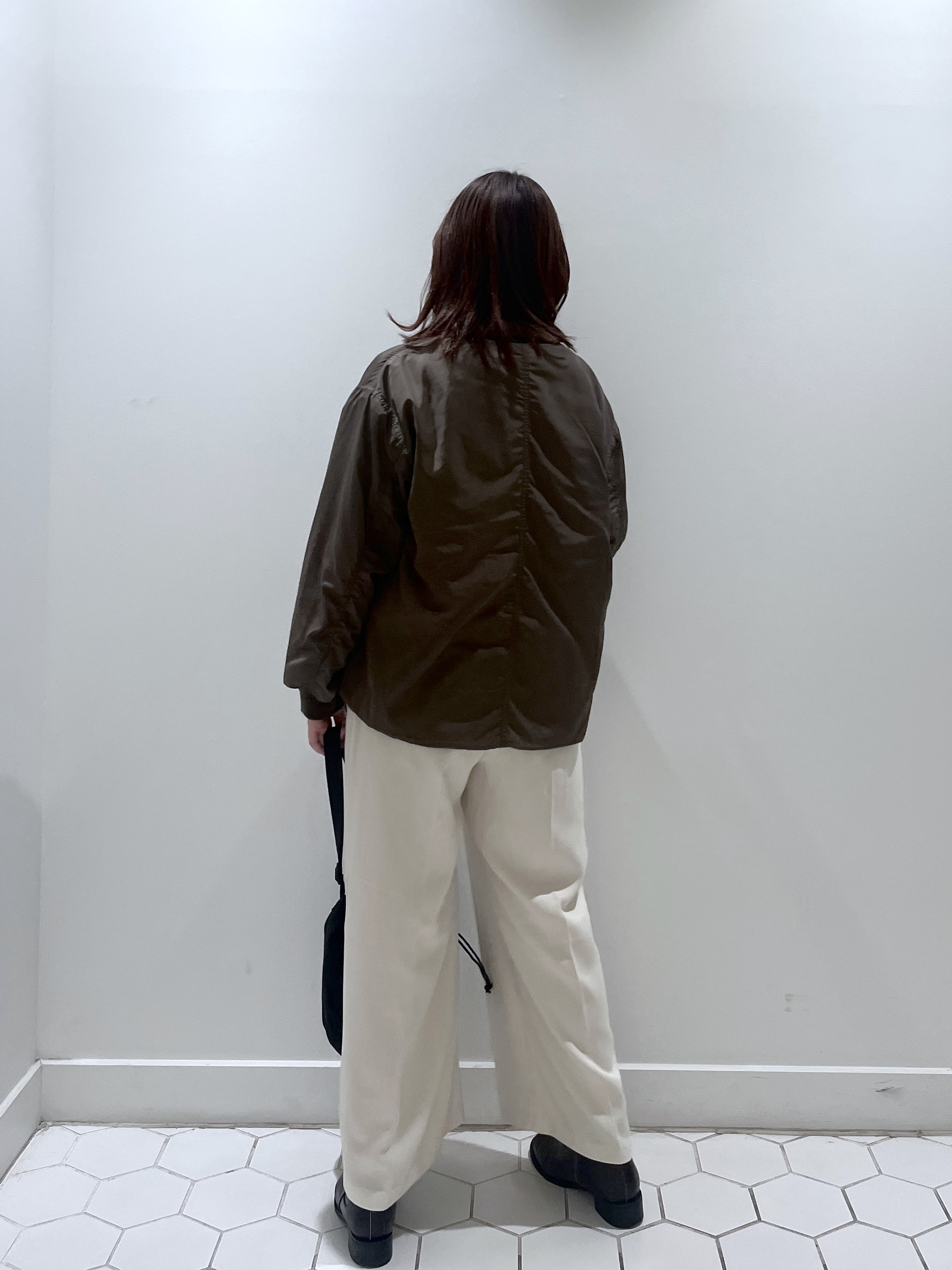 Makinoさんの「Dessin｜【洗える/2WAY】リバーシブル タフタ&times;フリースブルゾン」を使ったコーディネート