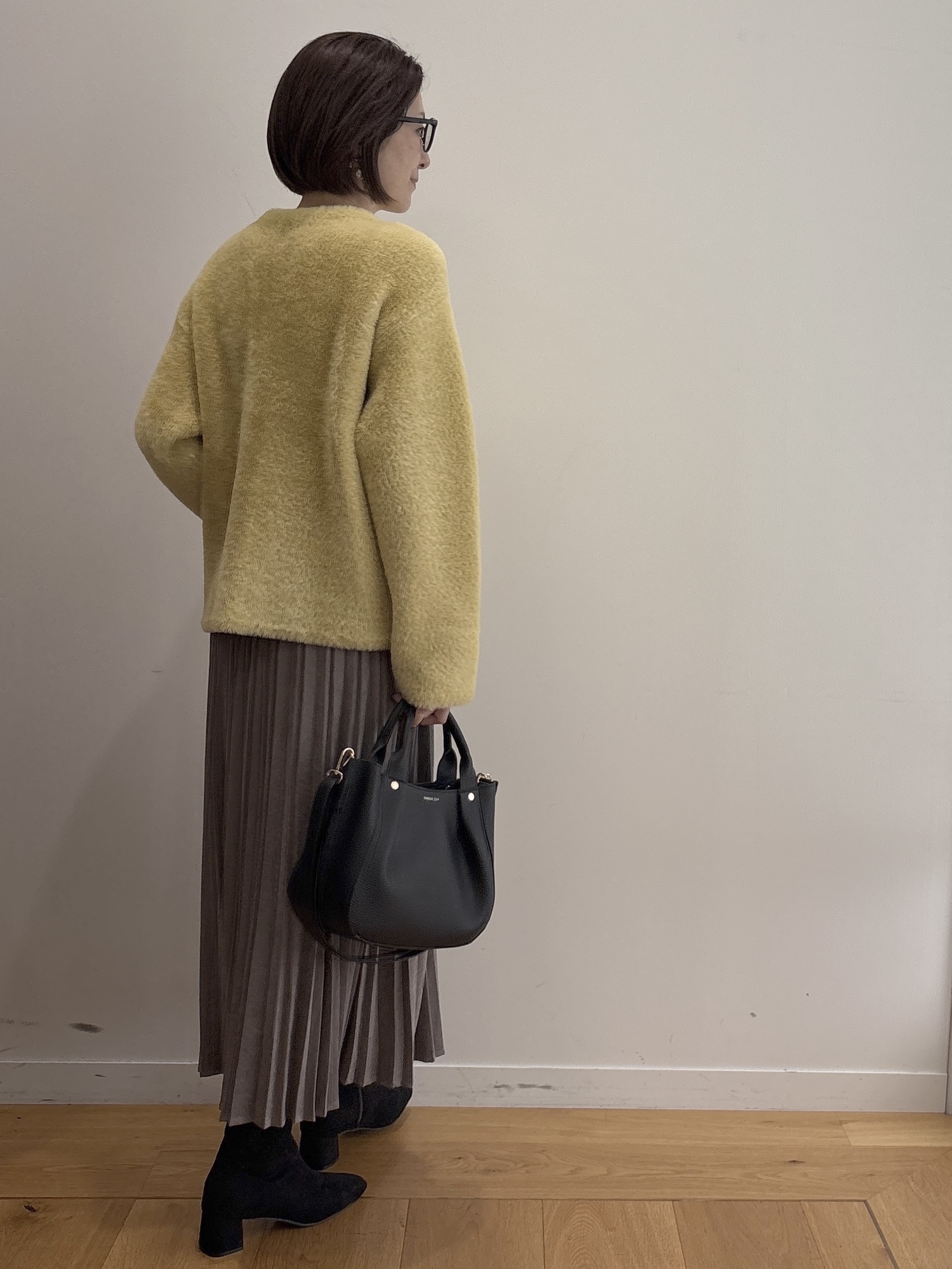 NAKAさんの「OPAQUE.CLIP｜ダブルフェイスニットカーディガン」を使ったコーディネート