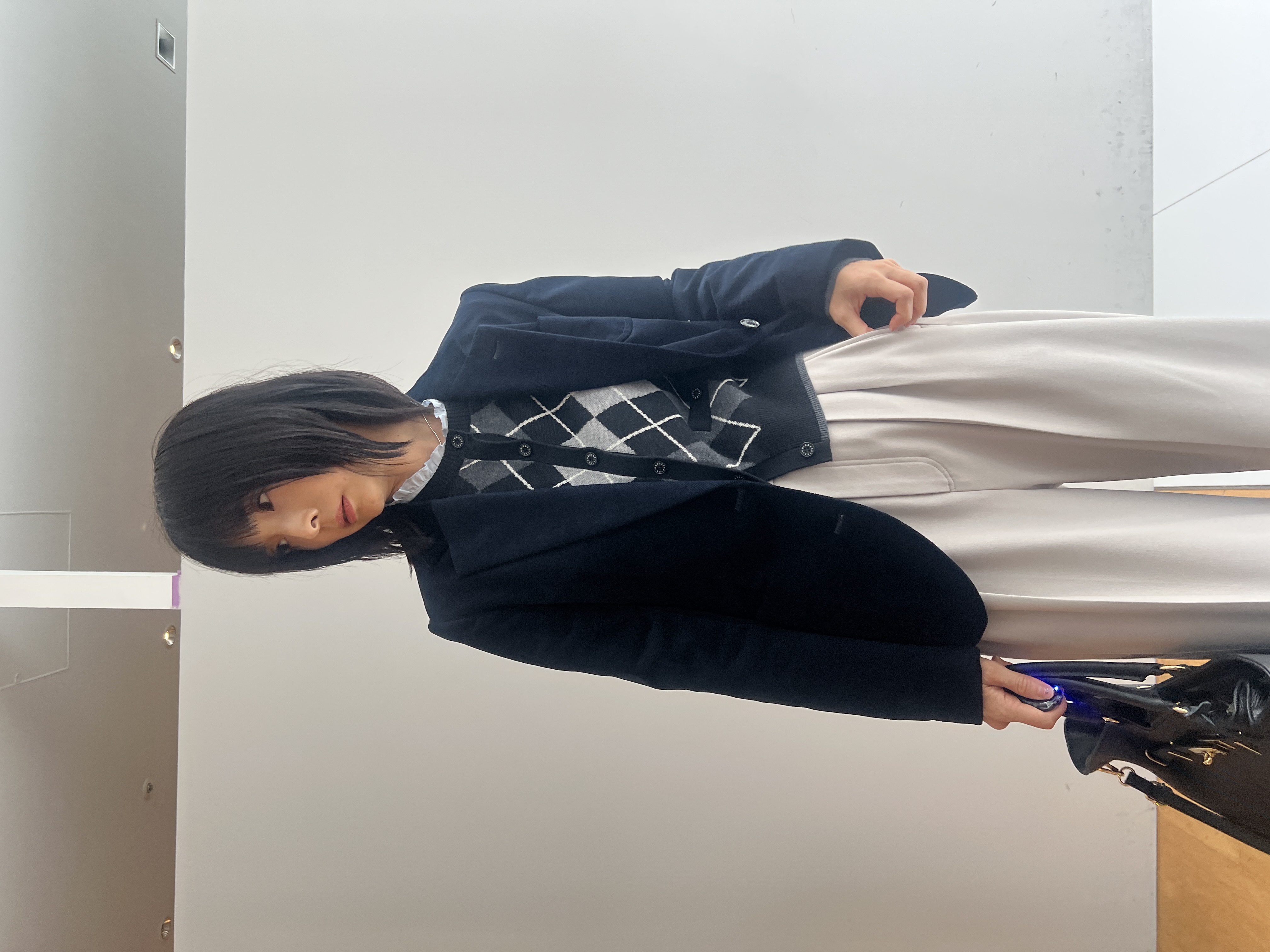 misaさんの「DRESSTERIOR｜【ウォッシャブル/通勤】スタンドフリル ブラウス」を使ったコーディネート