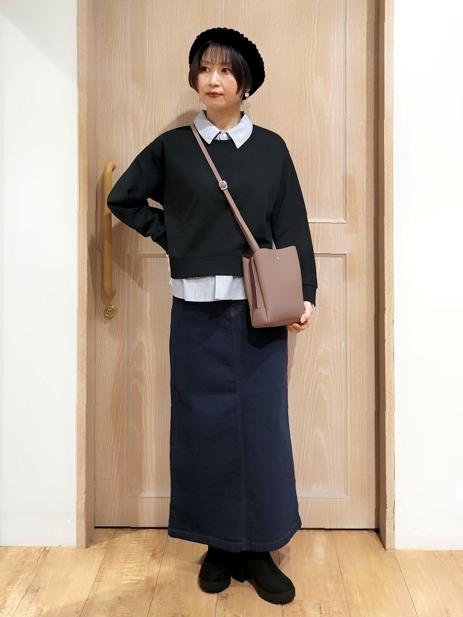 YUKIさんの「SHOO･LA･RUE｜【撥水/S-LL/洗濯機可】ウエスト絞れる キルト中綿ジャケット」を使ったコーディネート