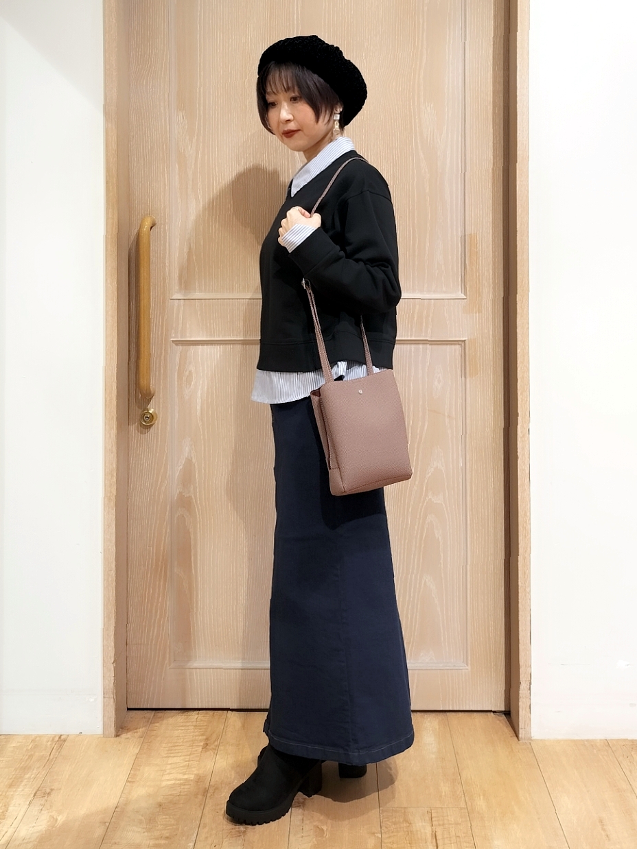 YUKIさんの「SHOO･LA･RUE｜【撥水/S-LL/洗濯機可】ウエスト絞れる キルト中綿ジャケット」を使ったコーディネート