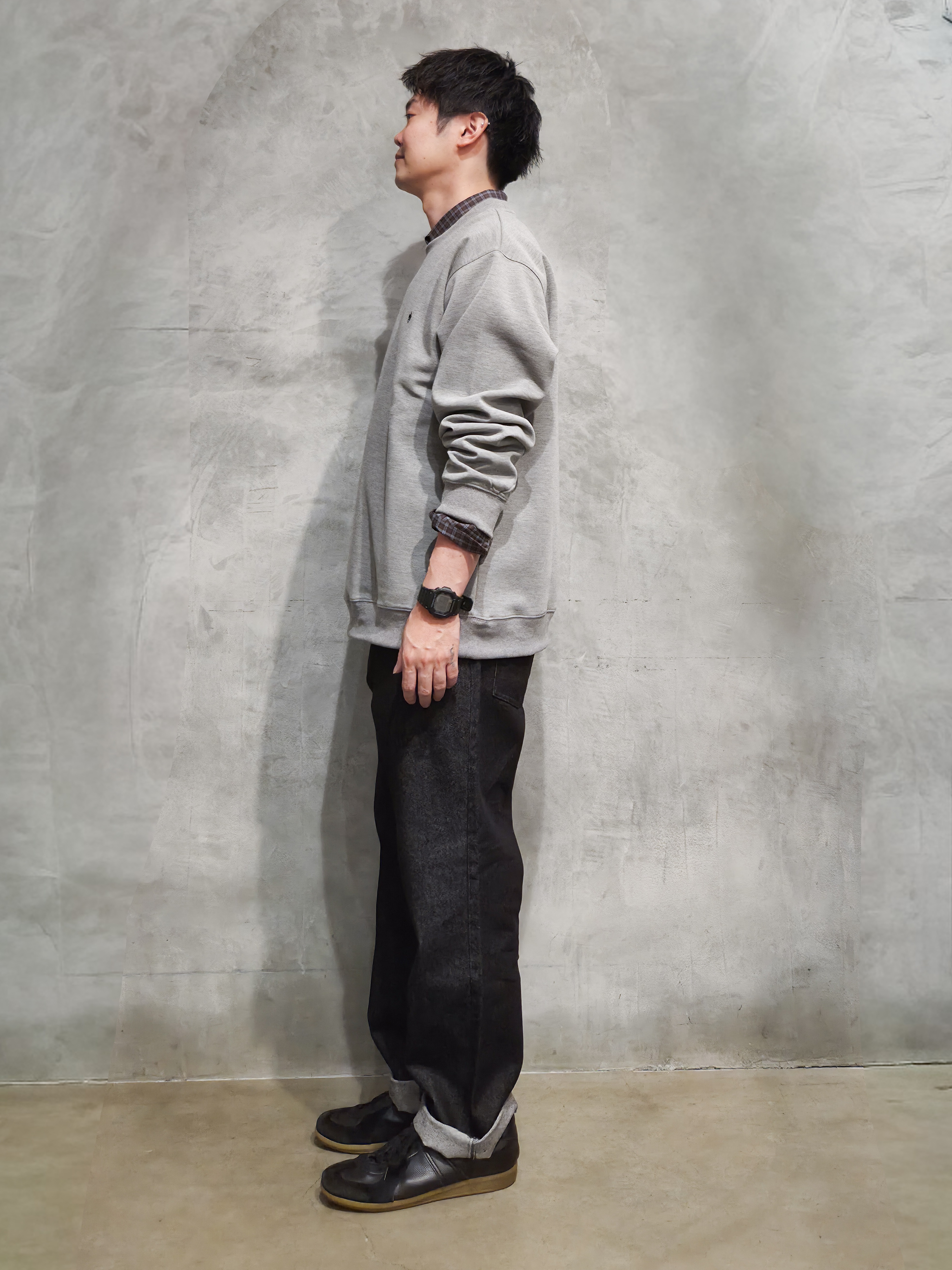 daiさんの「THE SHOP TK｜POLO BCS ／ 別注ダンボールスウェット」を使ったコーディネート