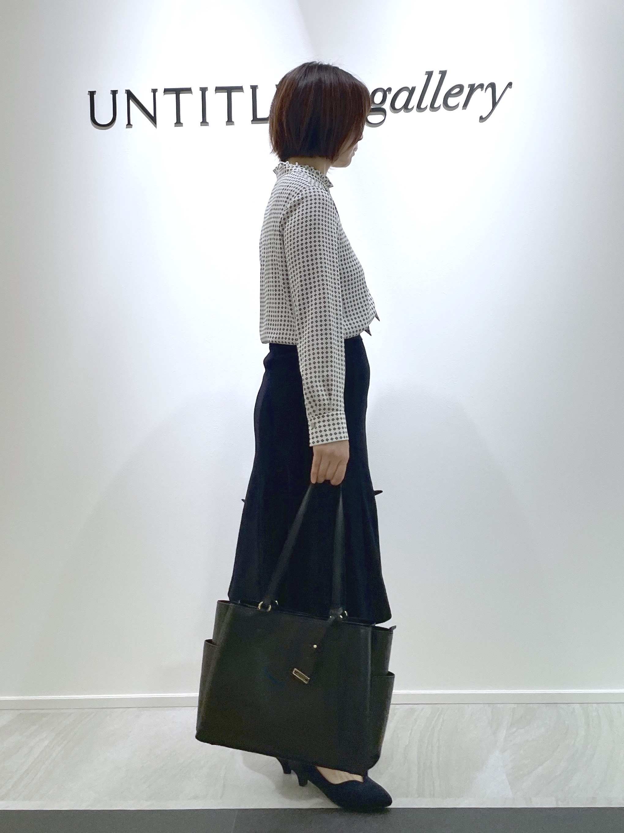 hanaさんの「UNTITLED｜【ウール100/仕事着/スーツ】ミルドジャージテーラードジャケット」を使ったコーディネート