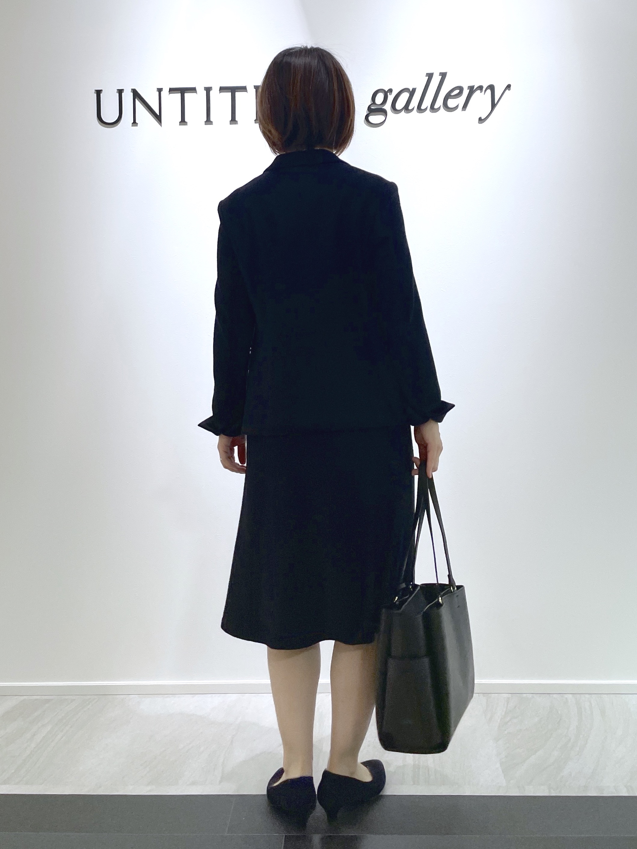 hanaさんの「UNTITLED｜【ウール100/仕事着/スーツ】ミルドジャージテーラードジャケット」を使ったコーディネート