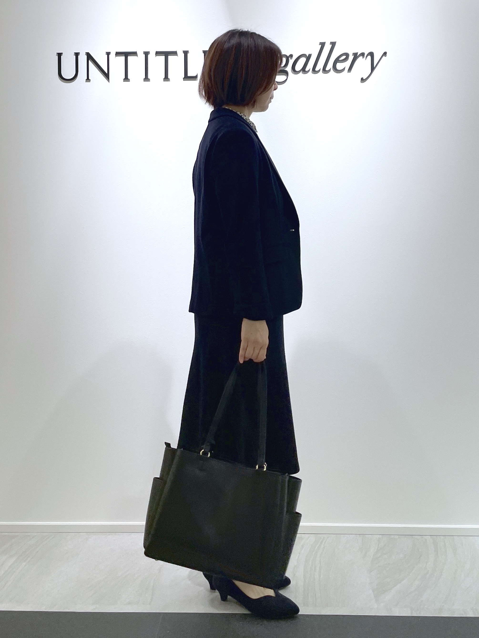 hanaさんの「UNTITLED｜【ウール100/仕事着/スーツ】ミルドジャージテーラードジャケット」を使ったコーディネート
