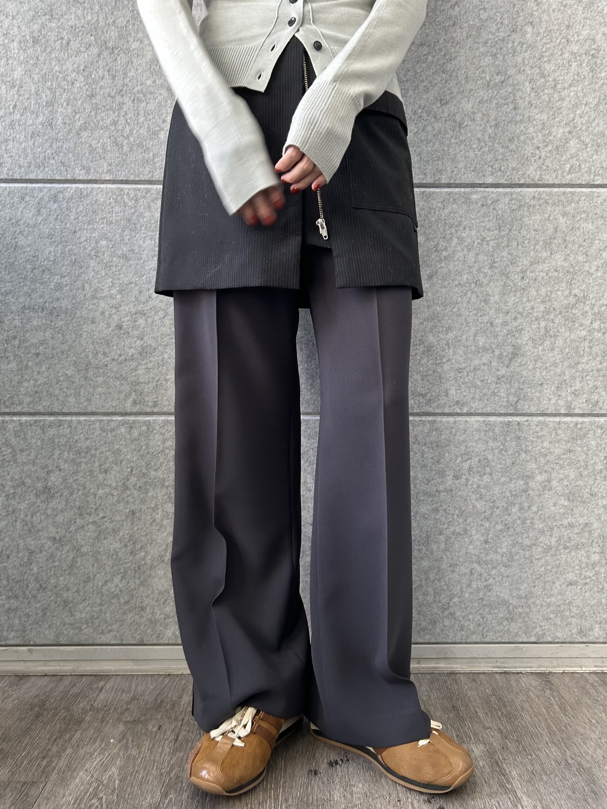 honoka Aさんの「CODE A｜modular button knit cardigan」を使ったコーディネート