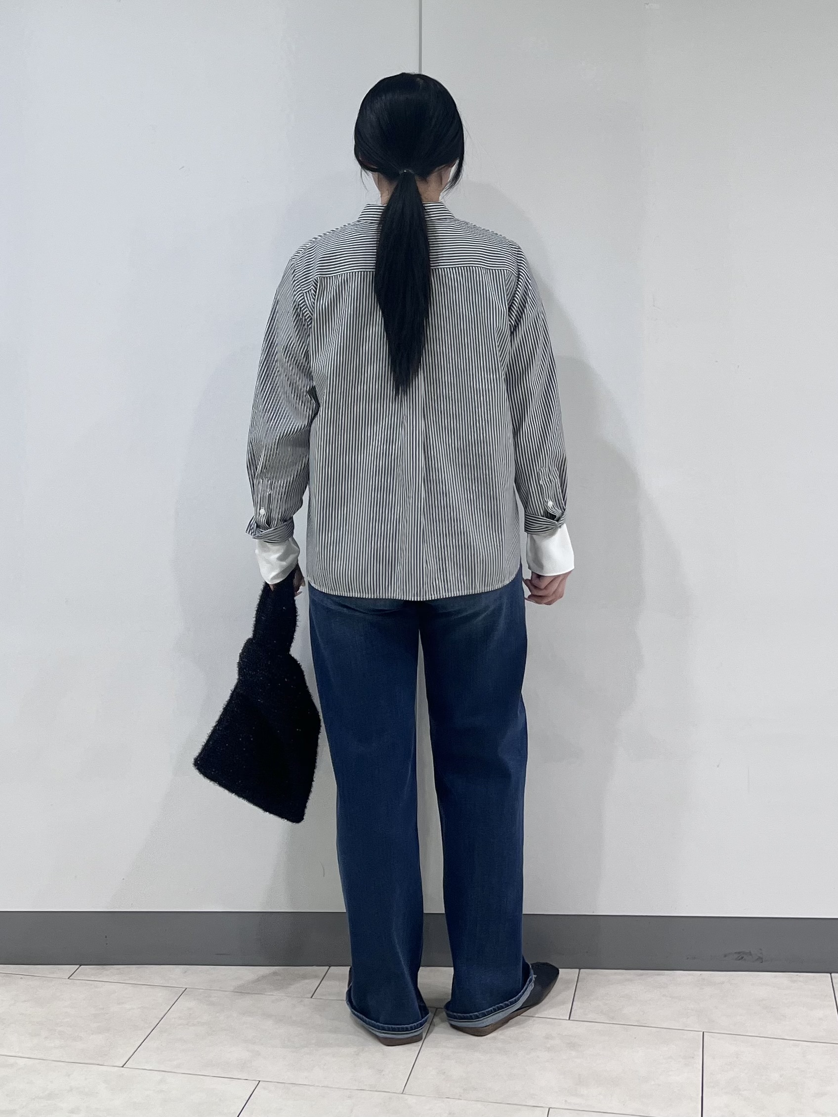 hasuさんの「INDIVI｜【ミラノリブ編み】ジップニットブルゾン」を使ったコーディネート