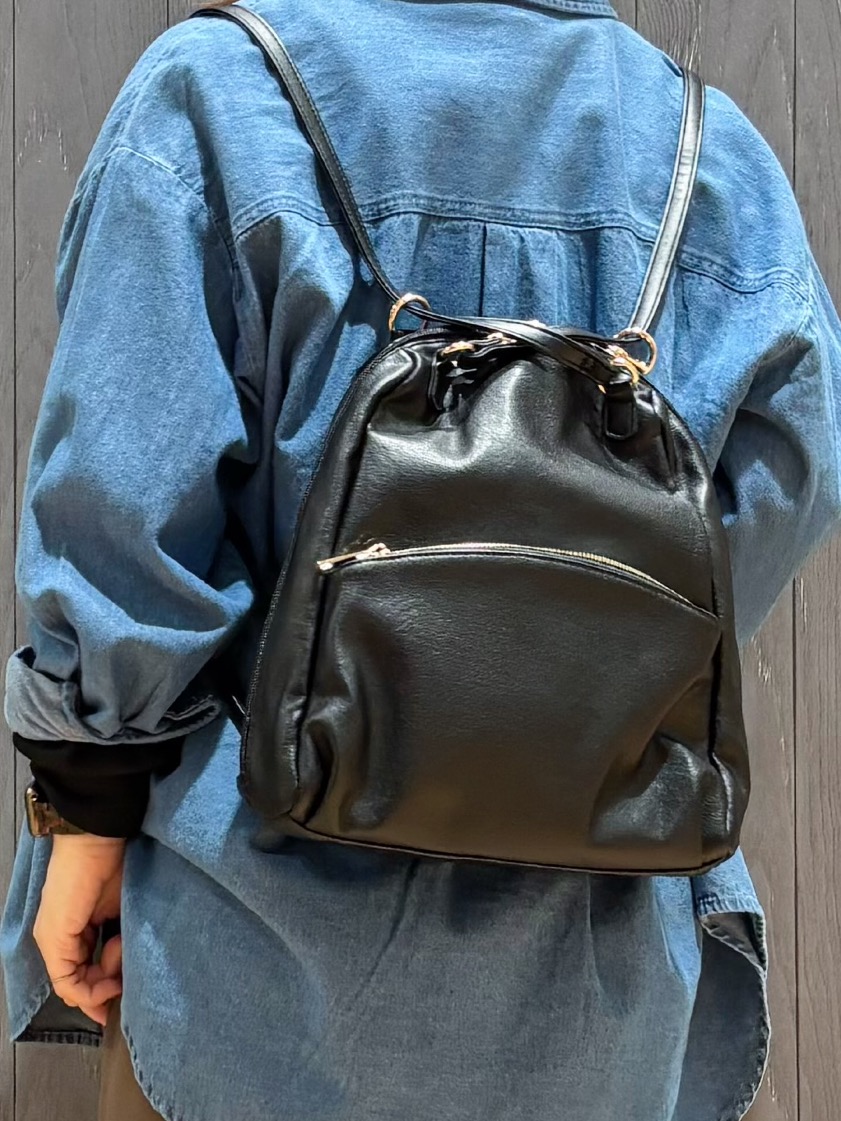 meiさんの「SHOO･LA･RUE｜【S-LL/洗濯機可/体型カバー】ライトオンスデニム ダブルポケット オーバーサイズシャツ」を使ったコーディネート