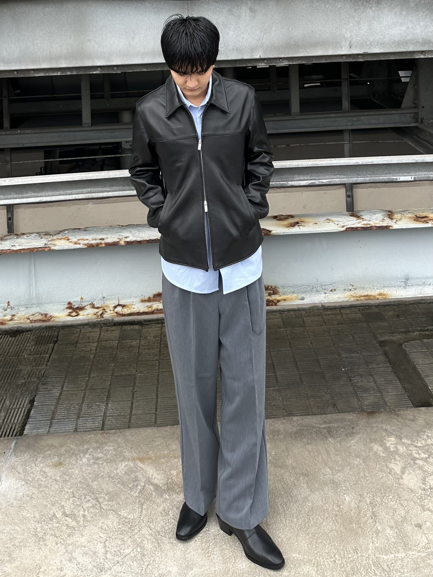 KOHEIさんの「tk.TAKEO KIKUCHI｜【別注】Dickies(R)　TRベルテッドパンツ」を使ったコーディネート