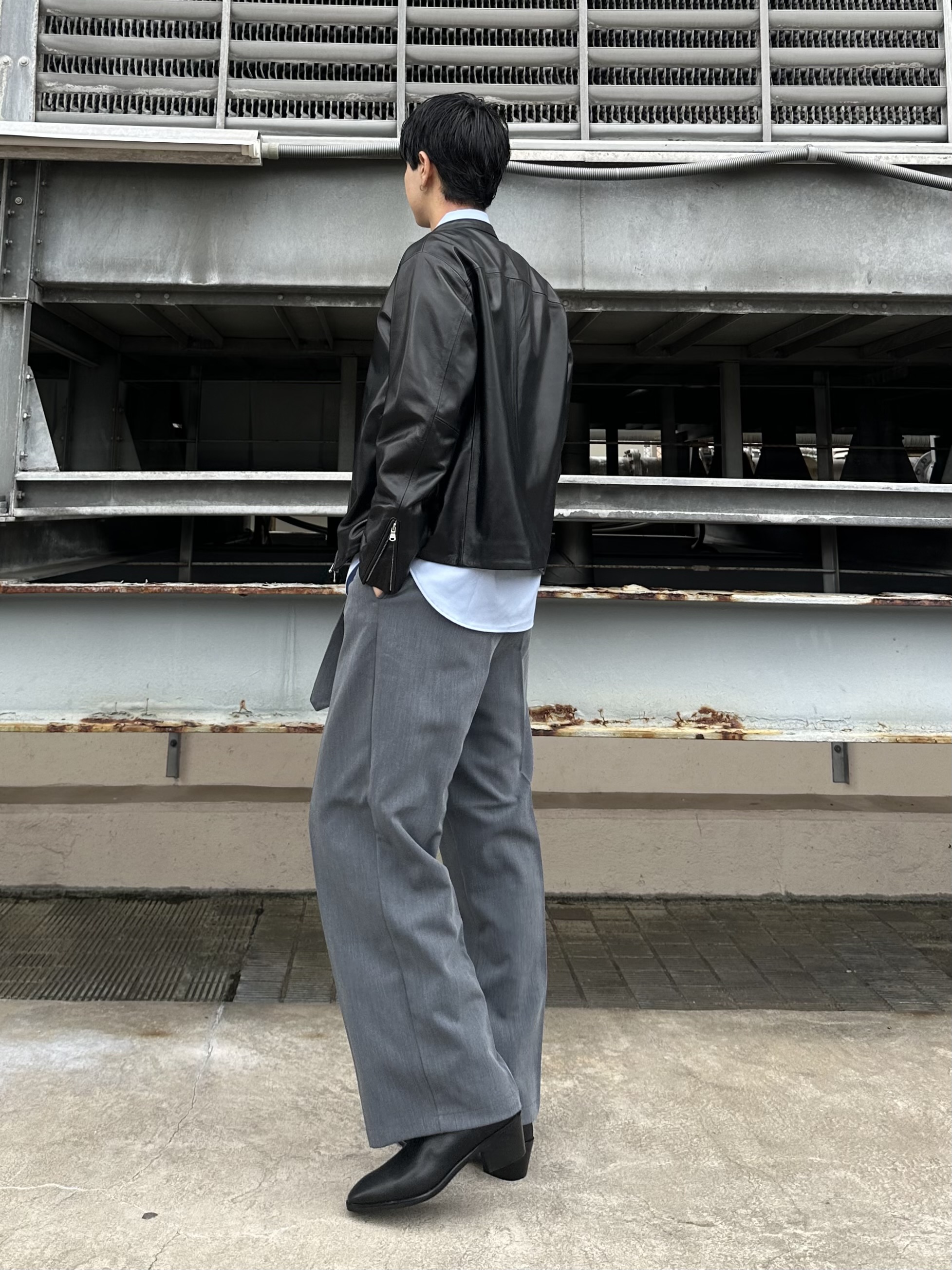 KOHEIさんの「tk.TAKEO KIKUCHI｜なめらかオーバーシャツ」を使ったコーディネート