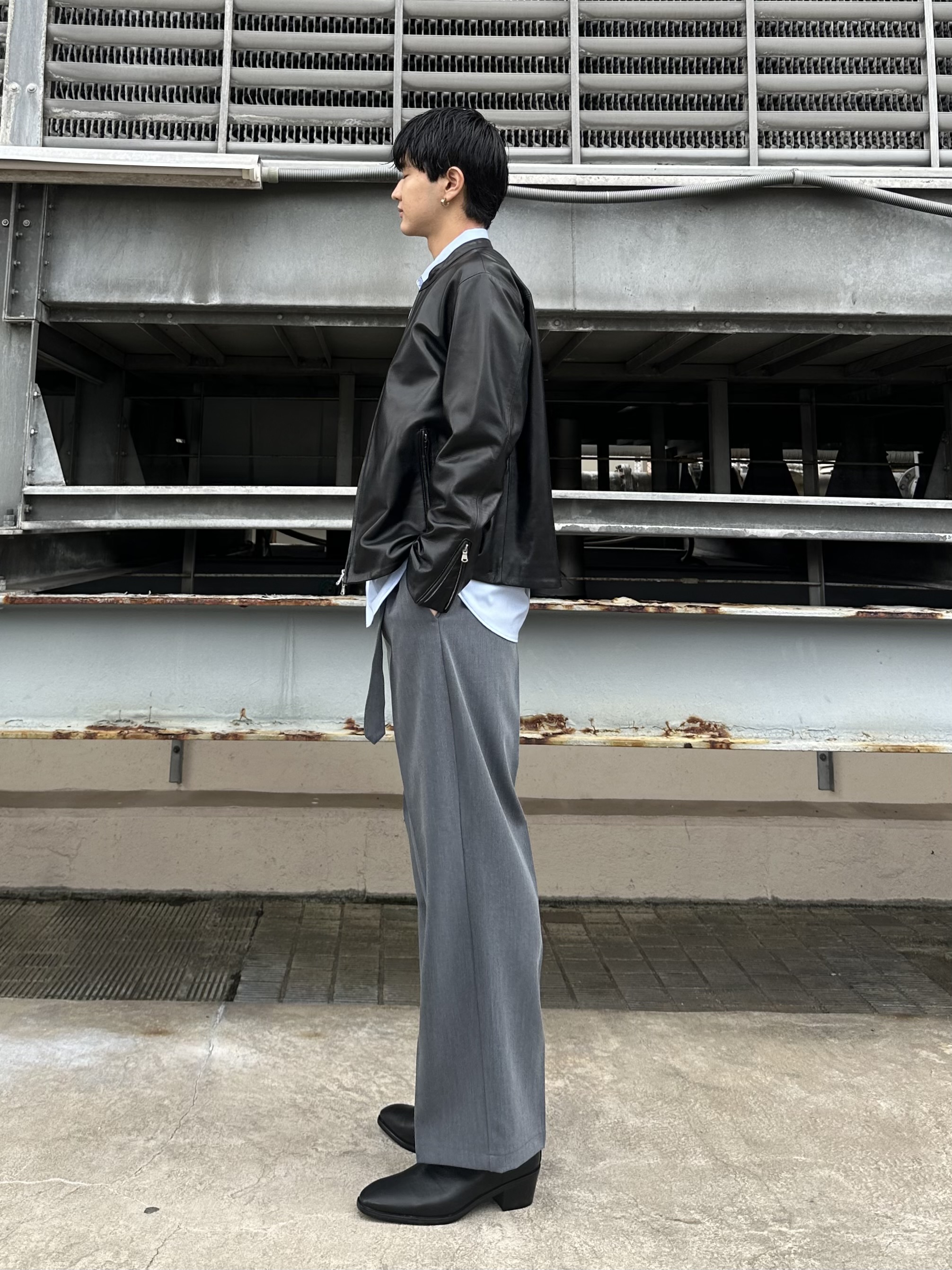 KOHEIさんの「tk.TAKEO KIKUCHI｜なめらかオーバーシャツ」を使ったコーディネート
