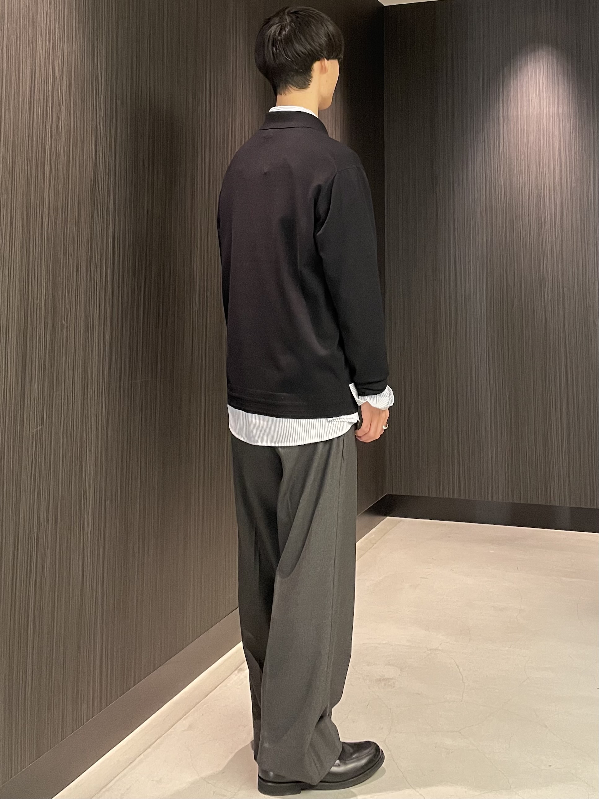Okdさんの「TAKEO KIKUCHI｜レーヨン ニット ポロシャツ」を使ったコーディネート