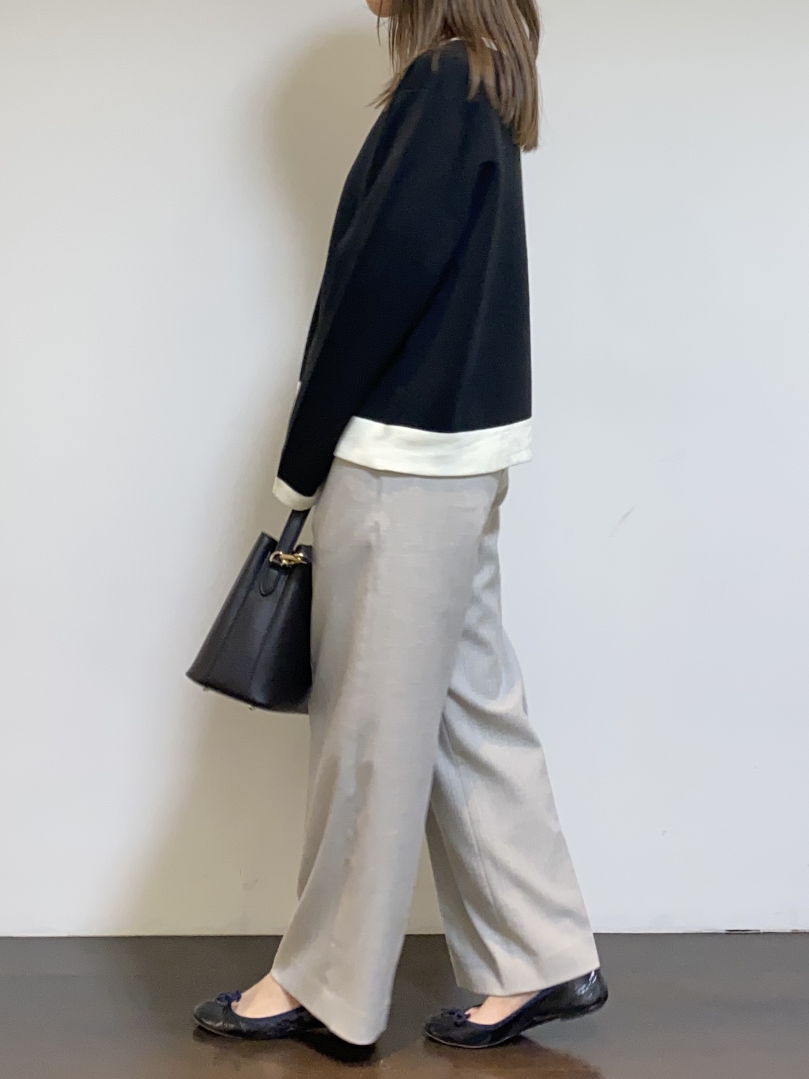 tomoさんの「UNTITLED｜【軽アウター/ウール100】ウールショートコート」を使ったコーディネート