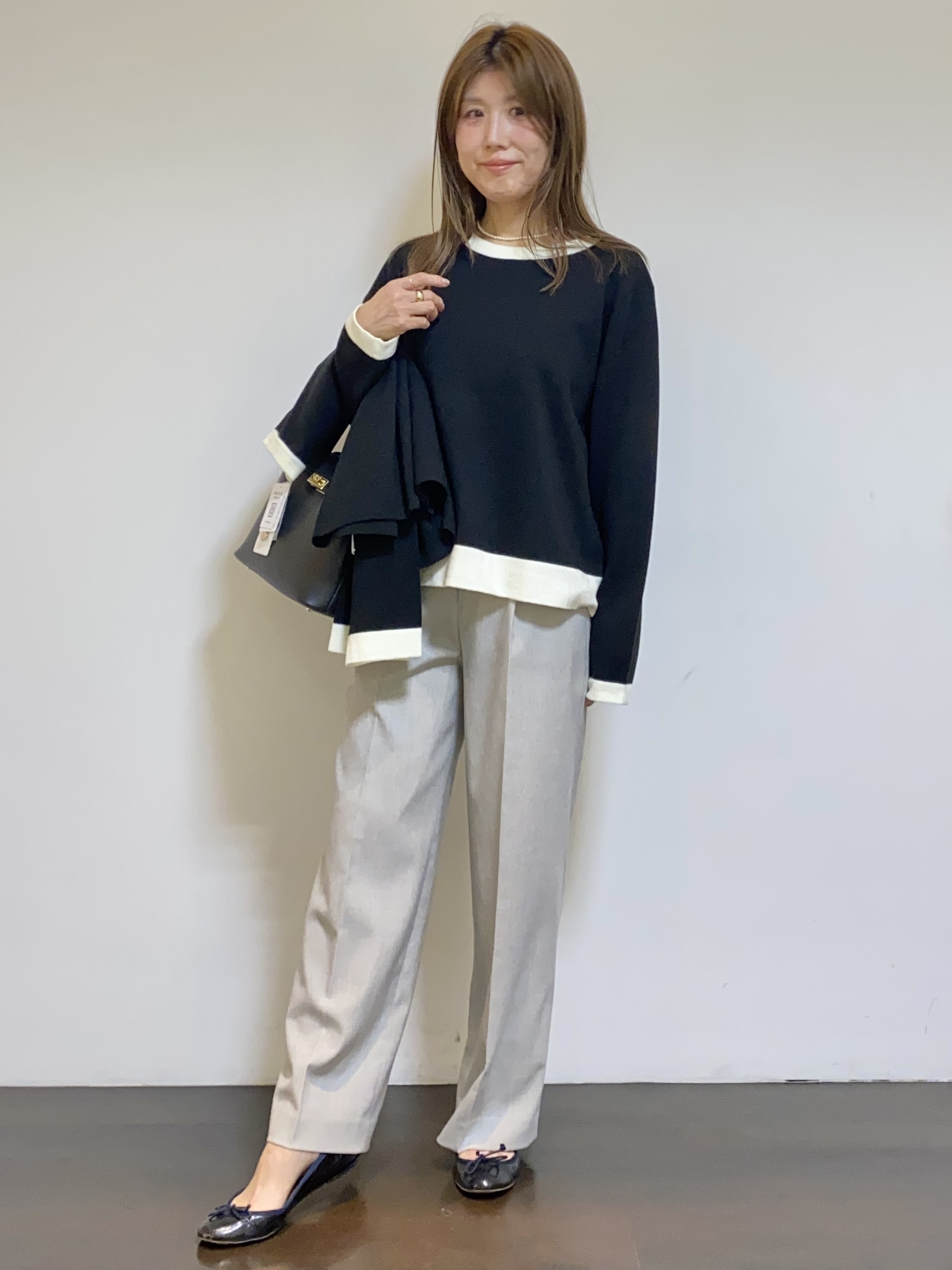 tomoさんの「UNTITLED｜【軽アウター/ウール100】ウールショートコート」を使ったコーディネート