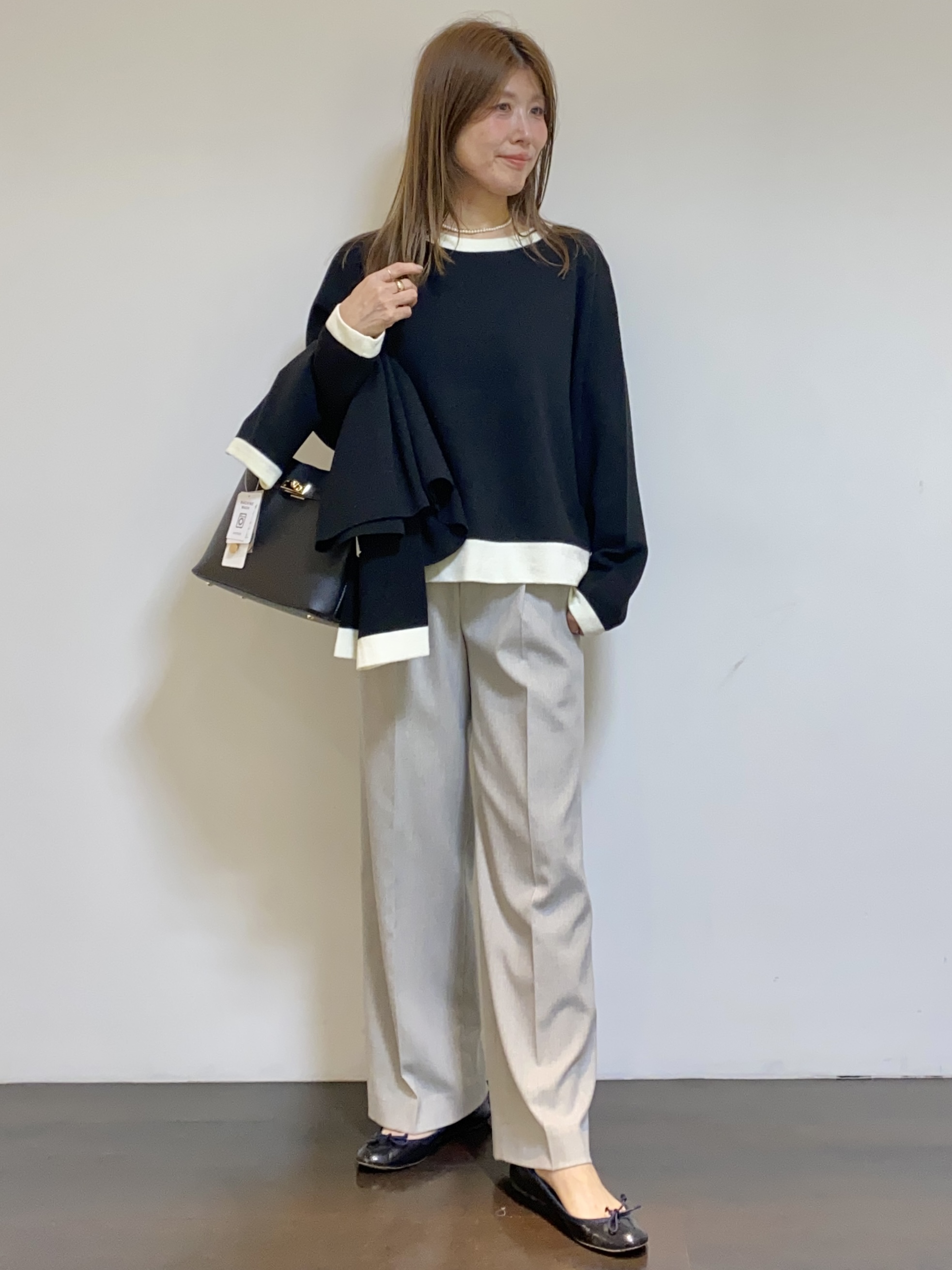 tomoさんの「UNTITLED｜【軽アウター/ウール100】ウールショートコート」を使ったコーディネート
