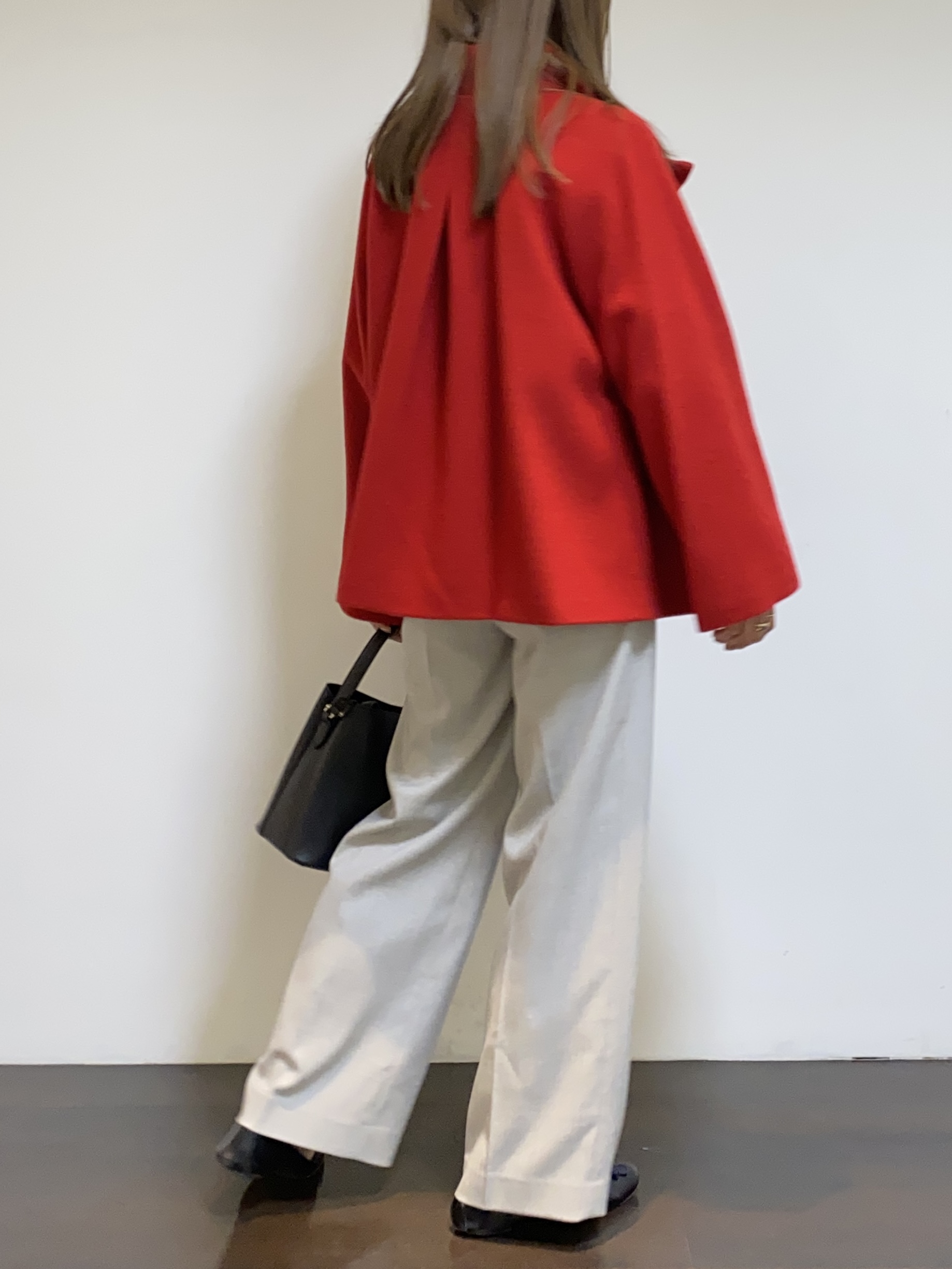 tomoさんの「UNTITLED｜【軽アウター/ウール100】ウールショートコート」を使ったコーディネート