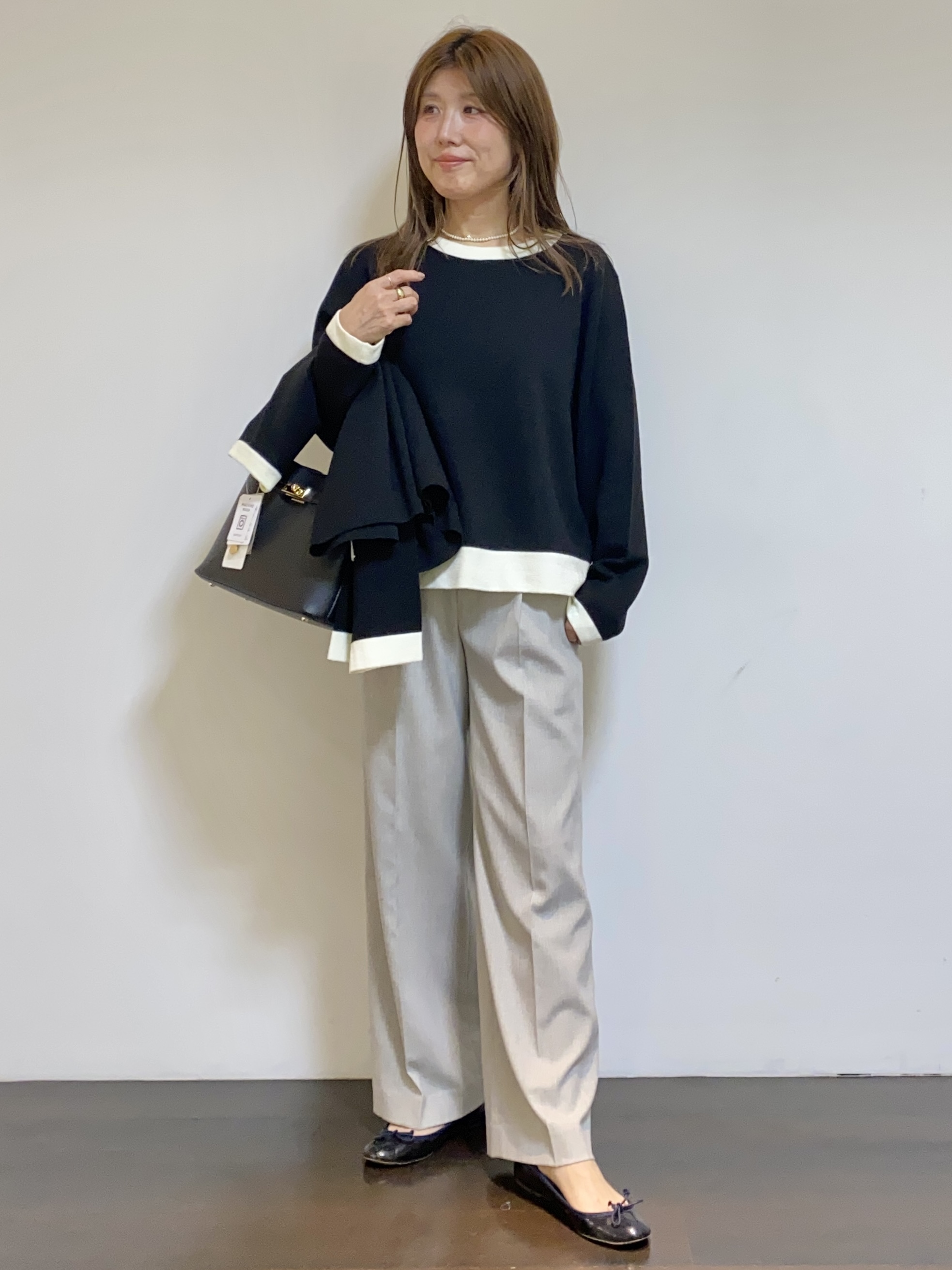 tomoさんの「UNTITLED｜【軽アウター/ウール100】ウールショートコート」を使ったコーディネート