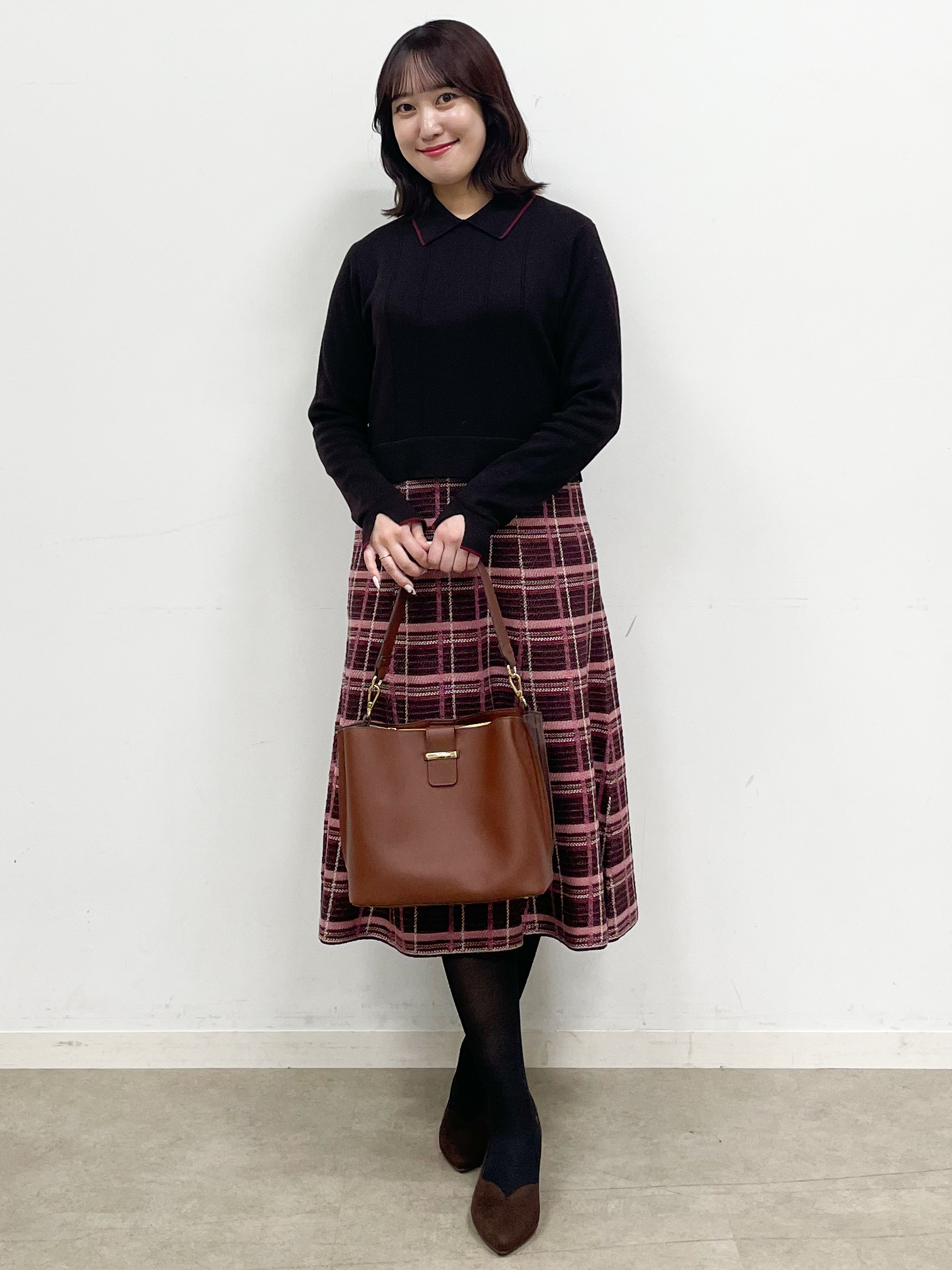 yukariさんの「Reflect｜&rsquo;26秋冬毎日ミディアムバッグ」を使ったコーディネート