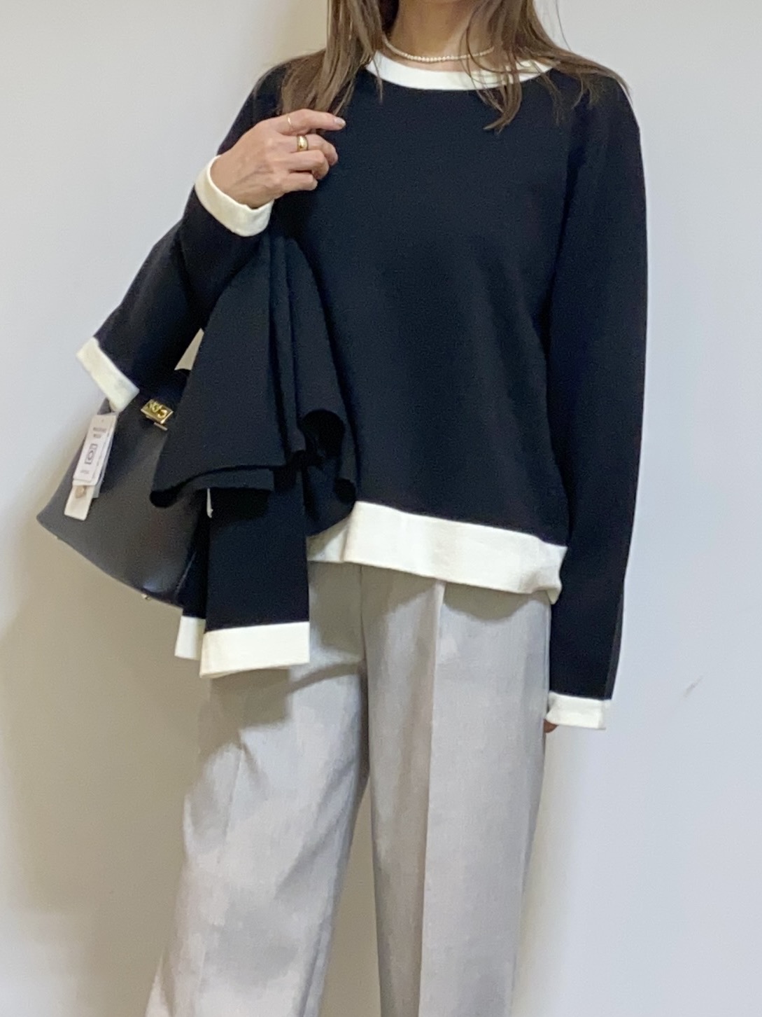 tomoさんの「UNTITLED｜【軽アウター/ウール100】ウールショートコート」を使ったコーディネート