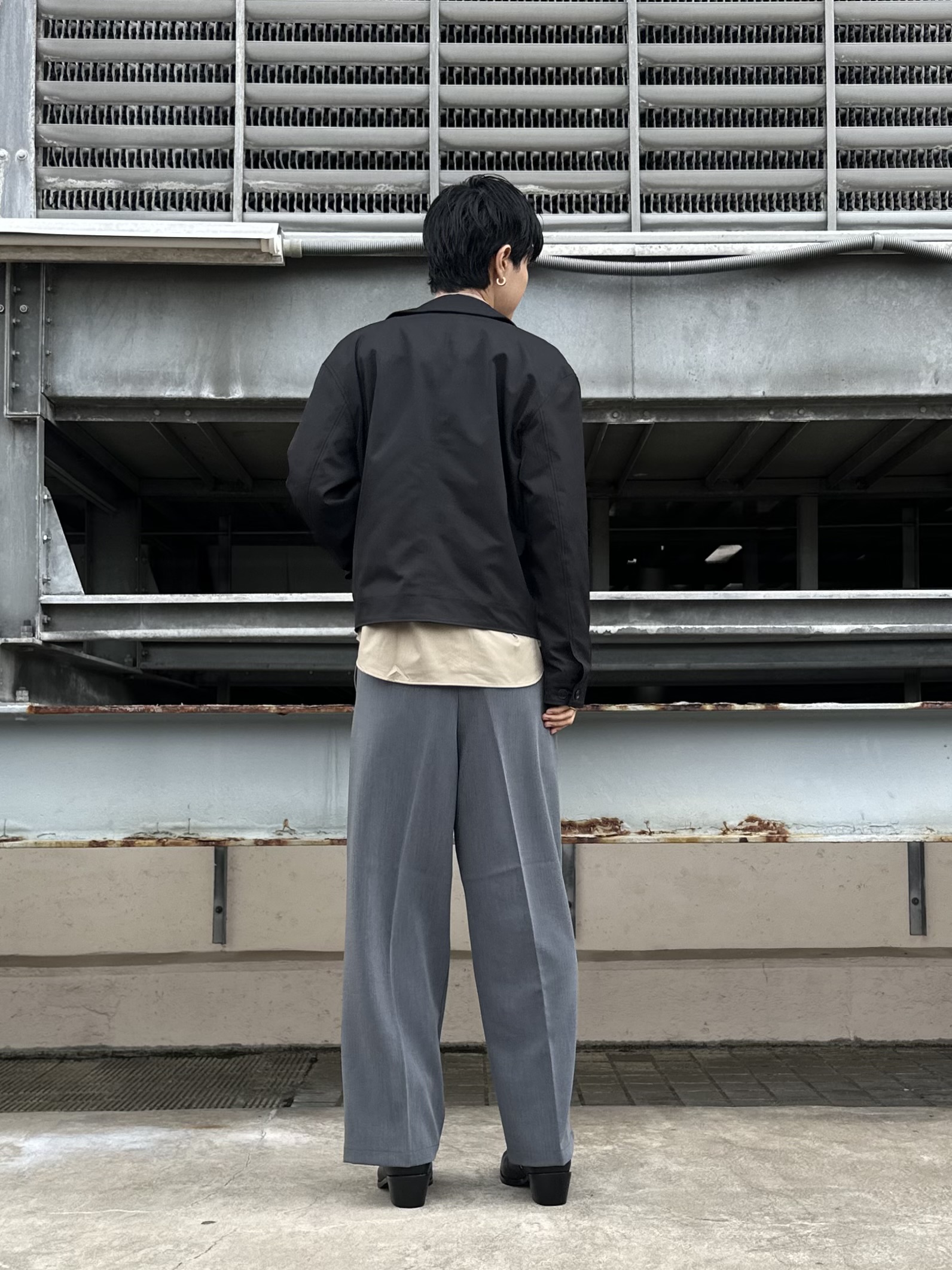 KOHEIさんの「tk.TAKEO KIKUCHI｜ショートカバーオールジャケット」を使ったコーディネート
