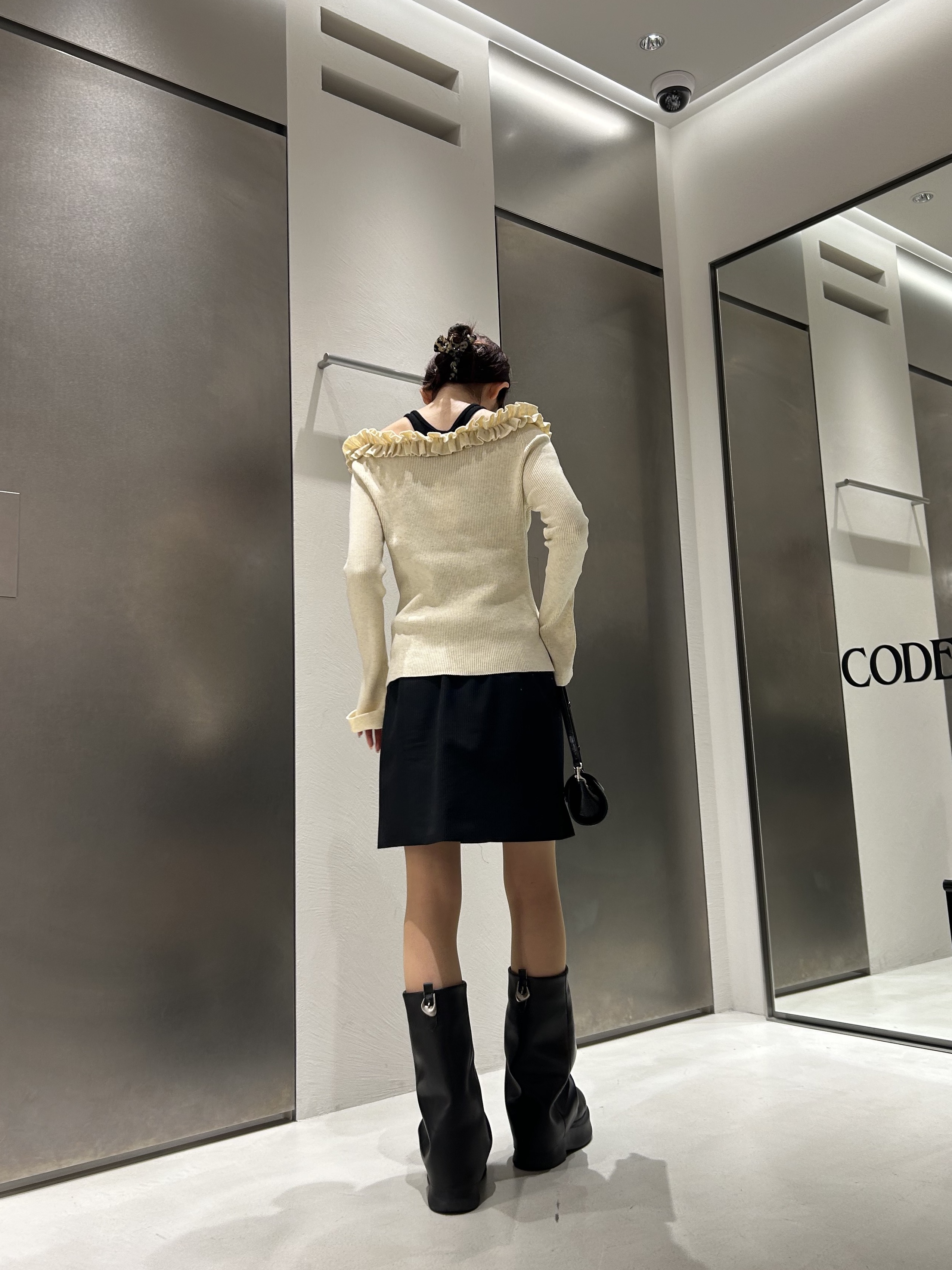 miniさんの「CODE A｜【Re】【Cup-in】design cut tank」を使ったコーディネート