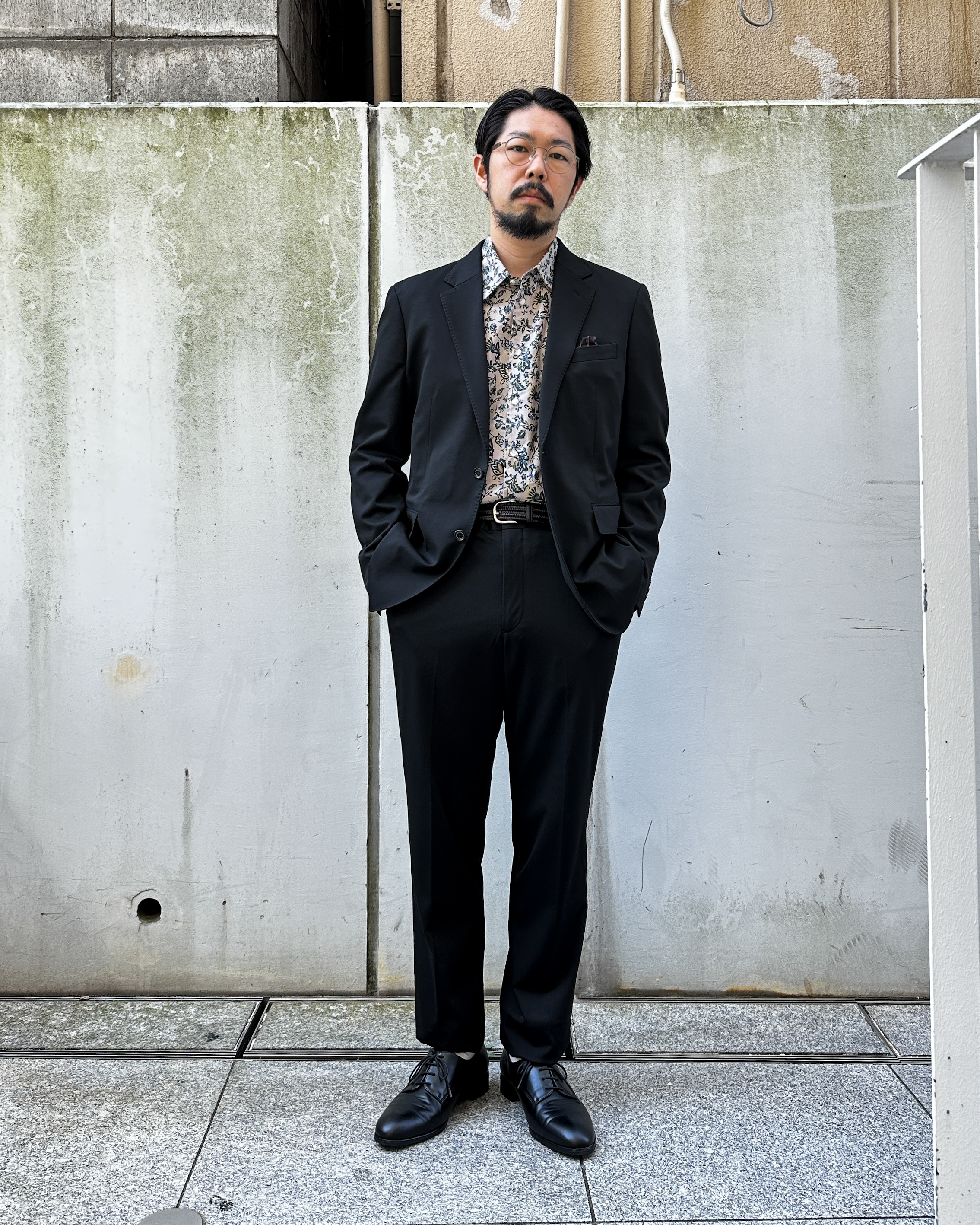 プレス増田さんの「TAKEO KIKUCHI｜【BOWLER HAT LABEL】CARREMANツイルジャージ　ジャケット」を使ったコーディネート