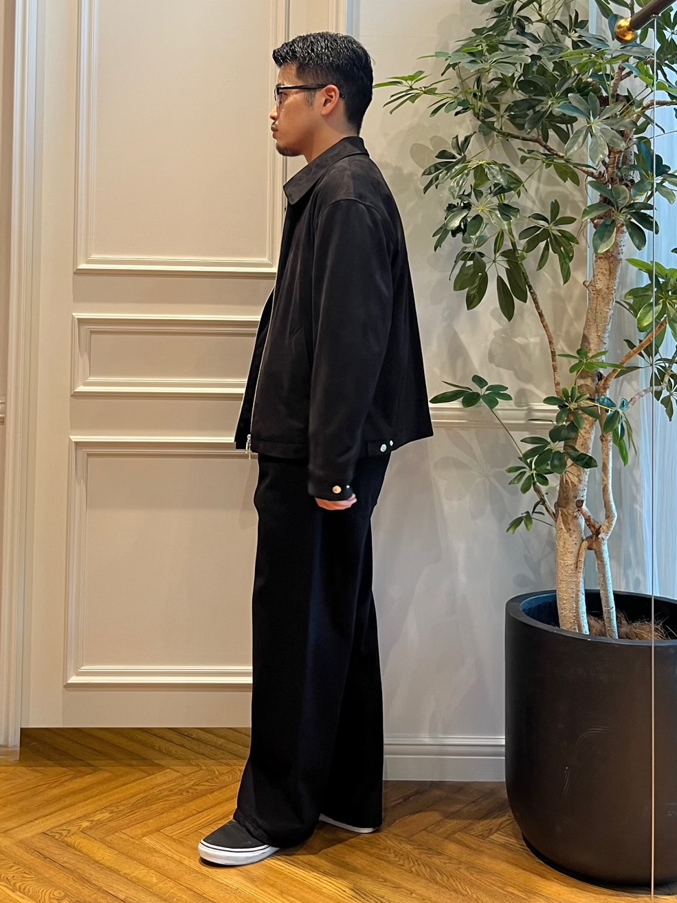 Tokuさんの「DRESSTERIOR｜【6色展開/洗濯機可】コットンカシミヤ スムースニット」を使ったコーディネート
