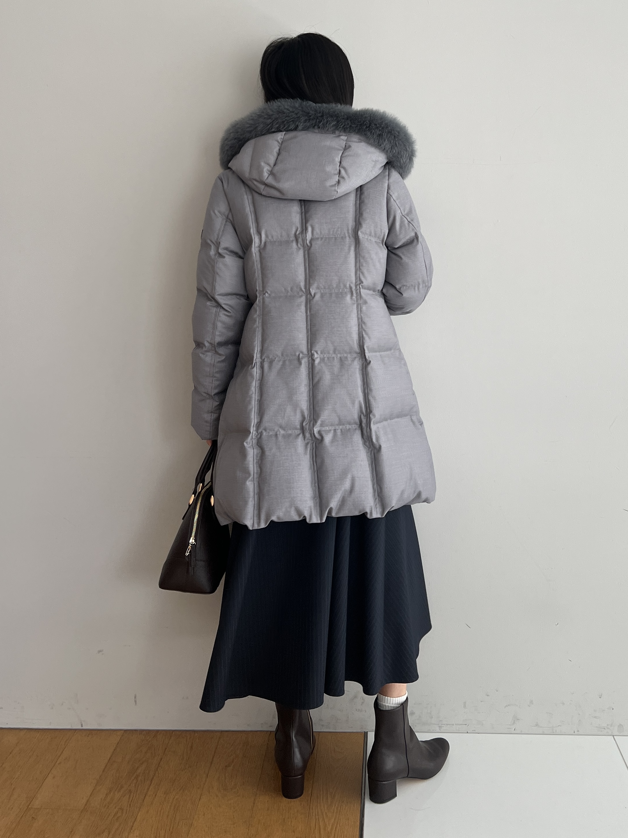 misaさんの「DRESSTERIOR｜【STORY11月号掲載】ウォッシャブルストライプシャツワンピース」を使ったコーディネート