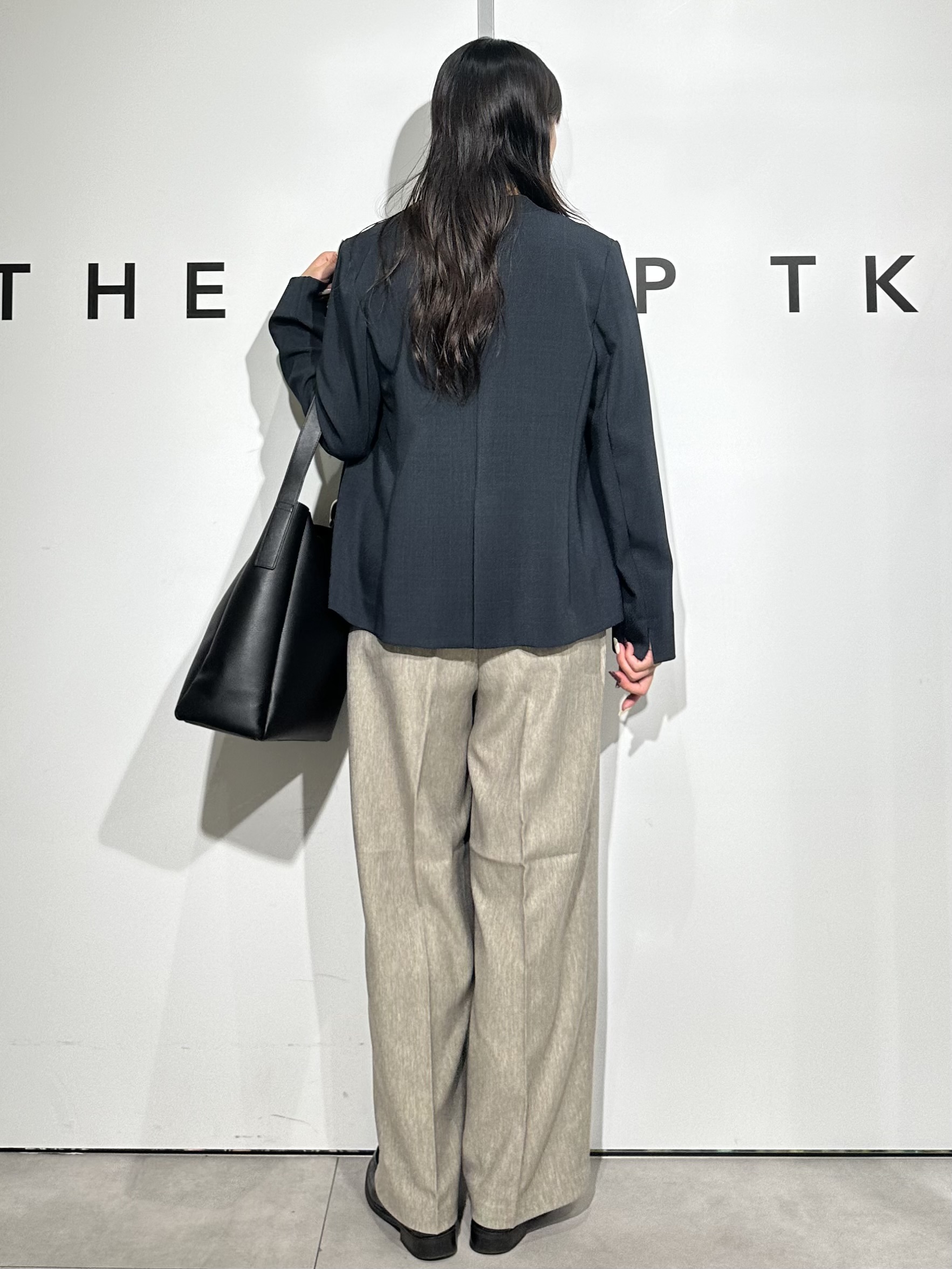 cottonさんの「THE SHOP TK｜【セットアップ可】ビジネスシングルジャケット」を使ったコーディネート