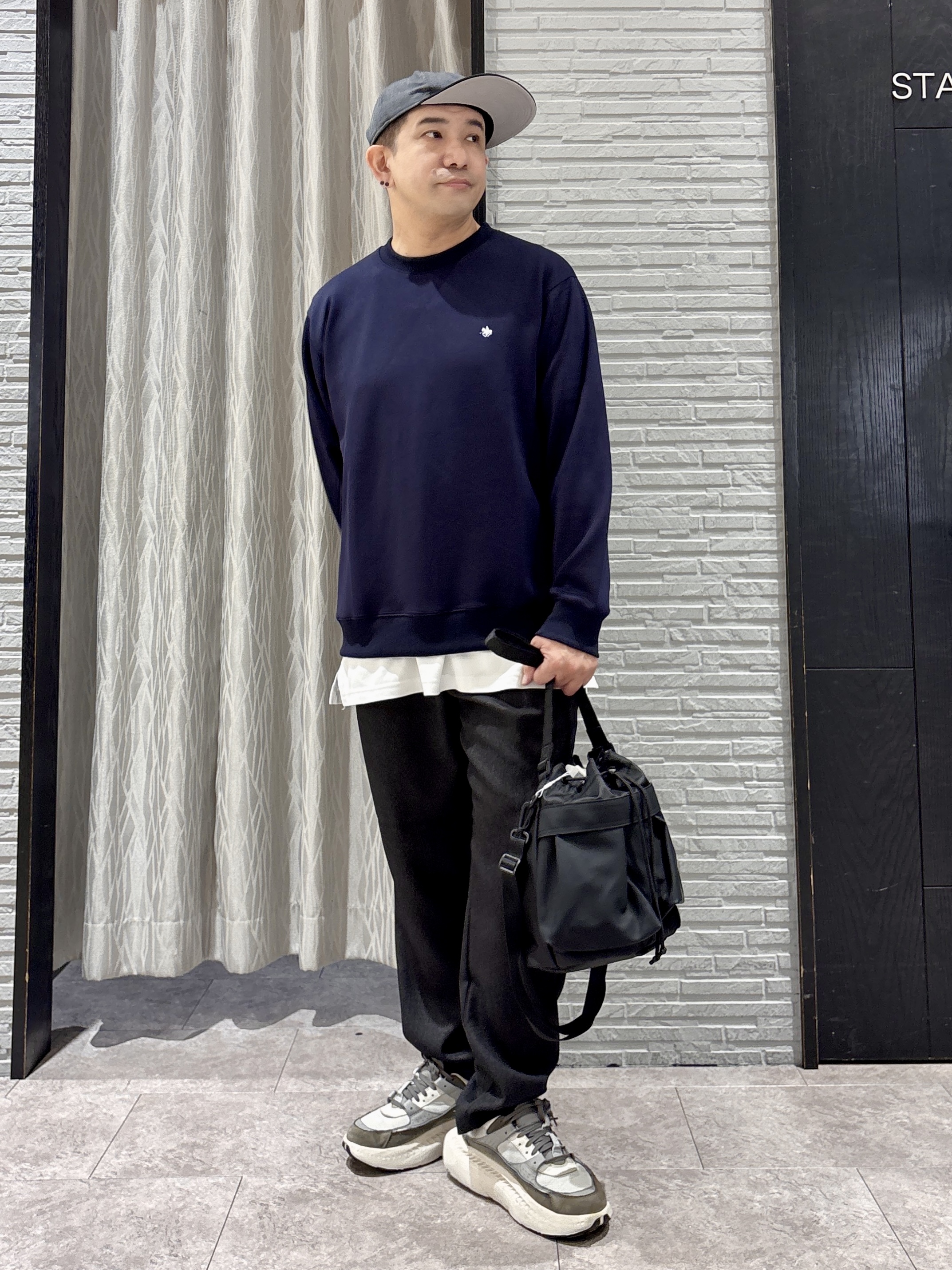 Pーyamaさんの「THE SHOP TK｜POLO BCS ／ 別注ダンボールスウェット」を使ったコーディネート