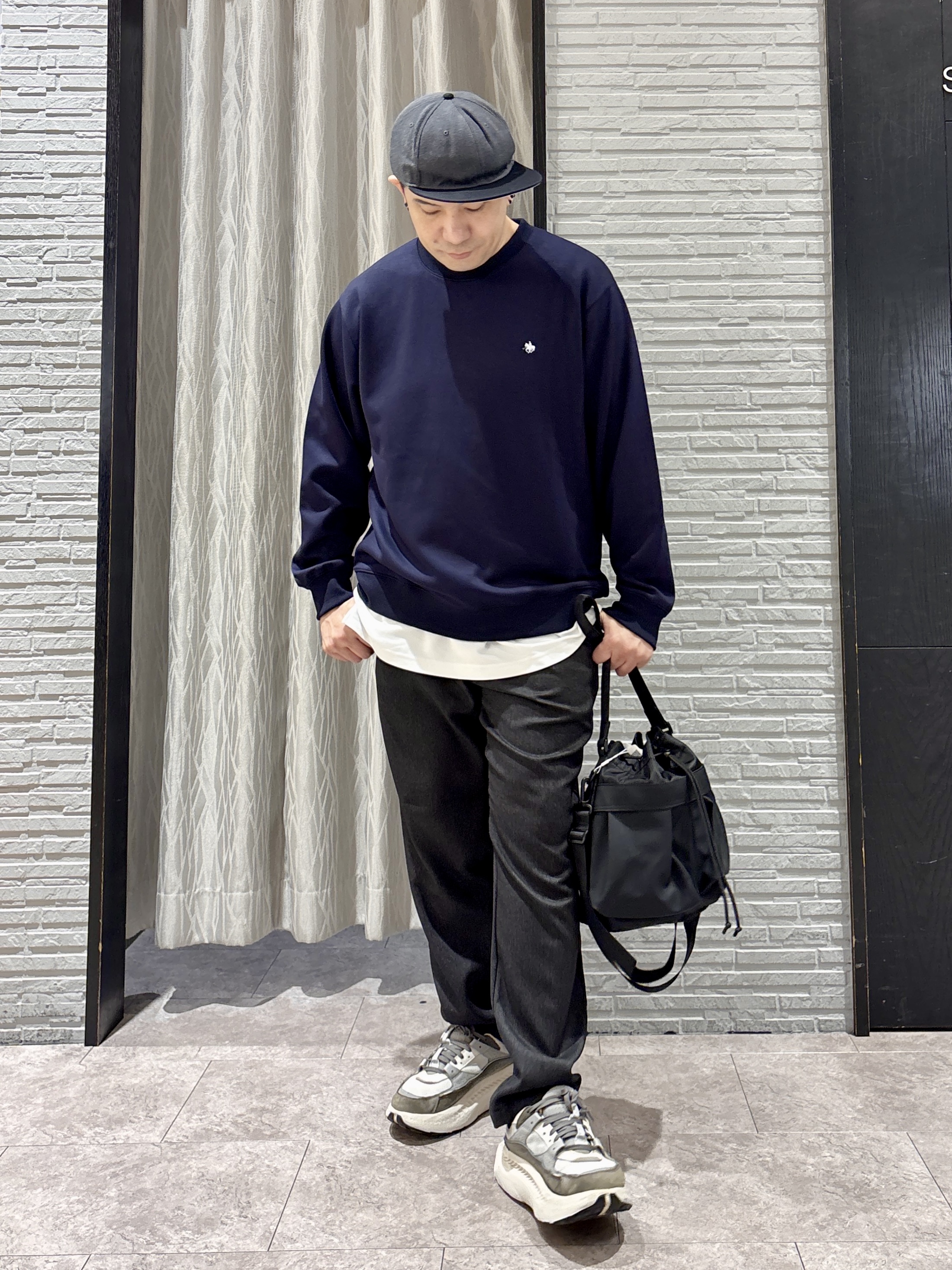 Pーyamaさんの「THE SHOP TK｜POLO BCS ／ 別注ダンボールスウェット」を使ったコーディネート