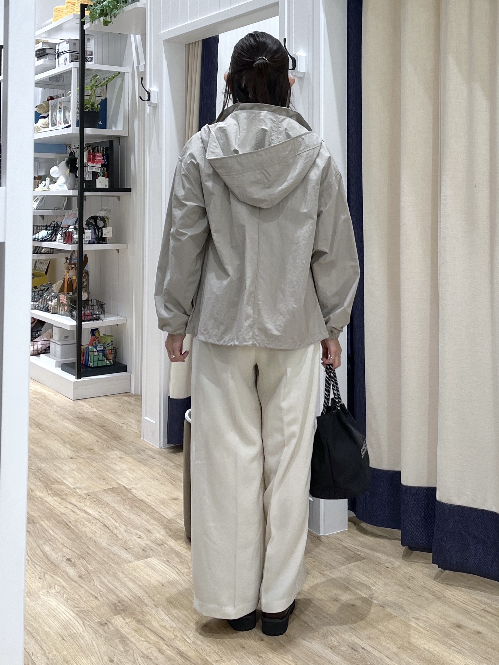 canaさんの「Dessin｜【撥水/2WAY/洗える】フード取り外し可能 撥水ナイロンマンパ」を使ったコーディネート