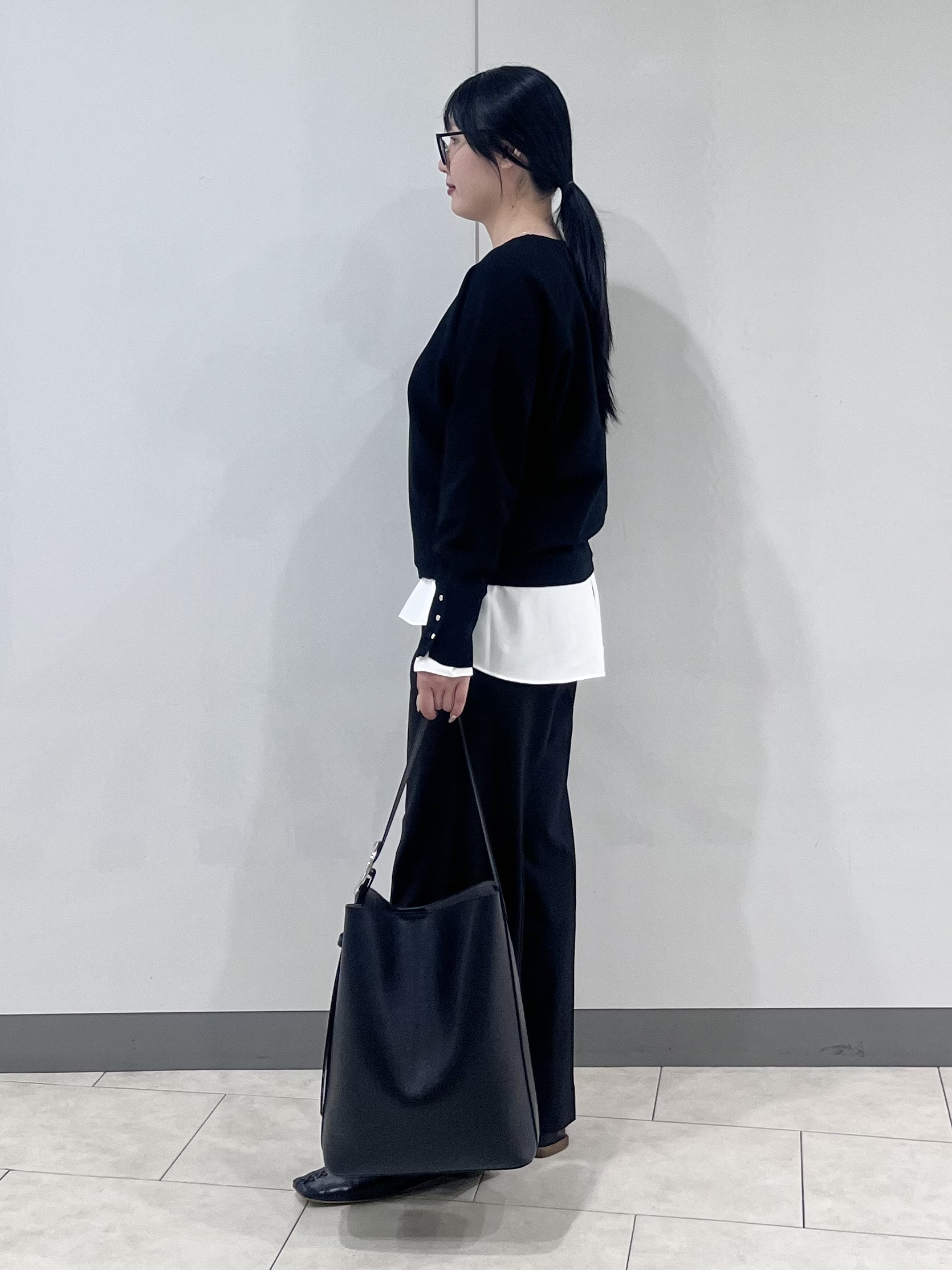 hasuさんの「INDIVI｜【洗濯機OK／ストレッチ◎】秋はじめのダブルジャケット」を使ったコーディネート