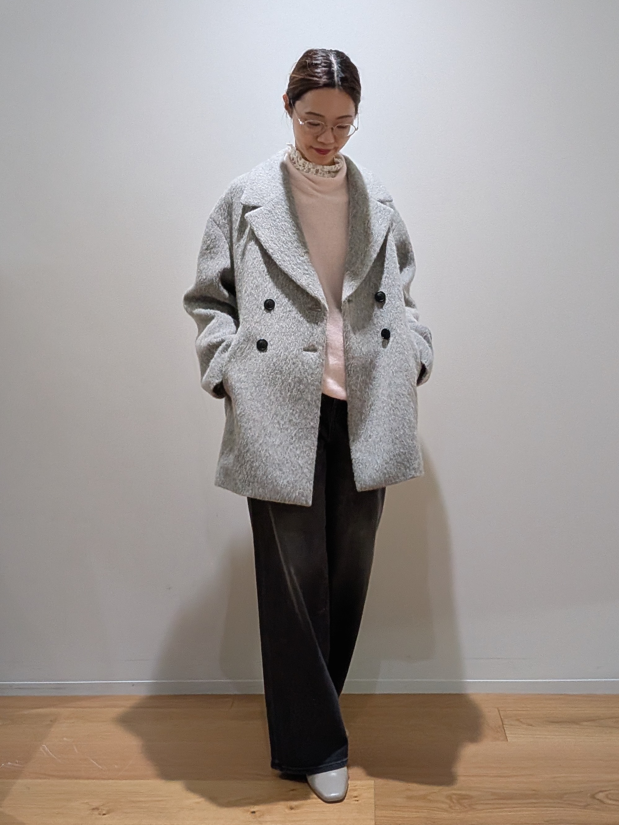 Aさんの「UNTITLED｜【重ね着レイヤード】レースハイネックトップス」を使ったコーディネート