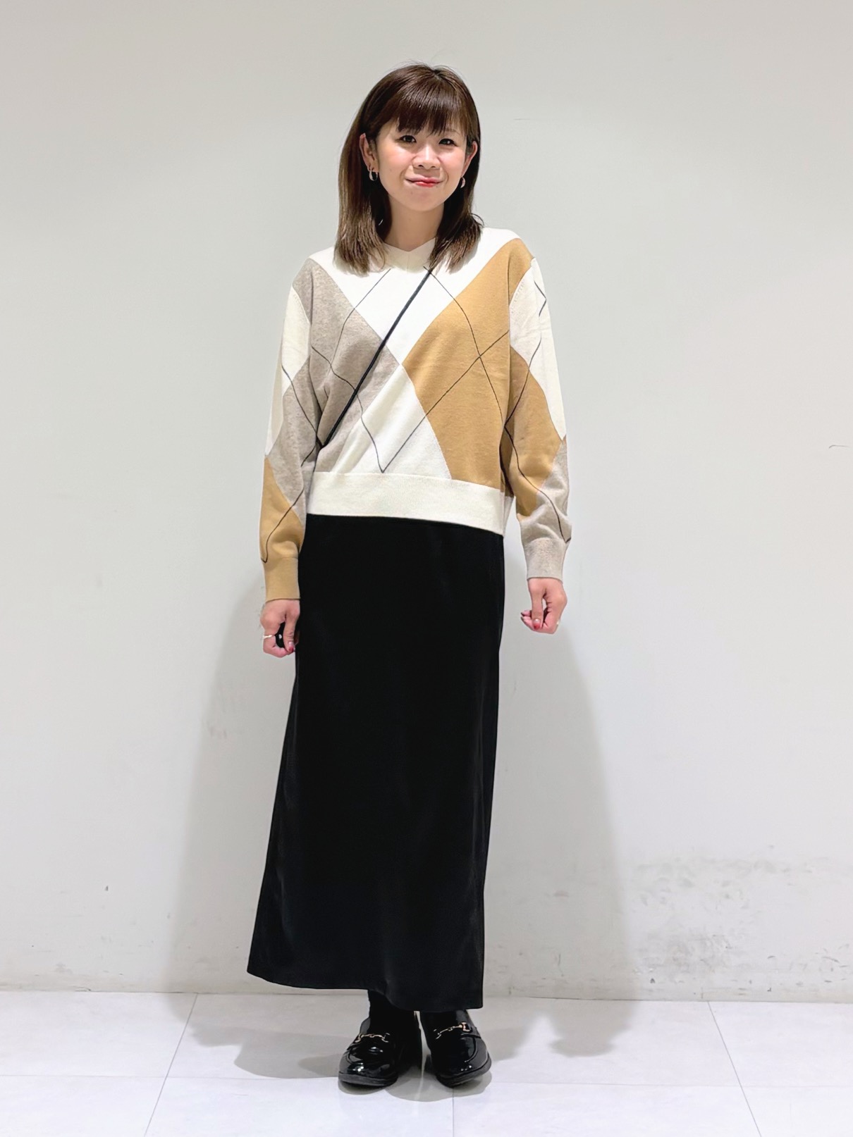 tsuyuさんの「INDIVI｜【超軽量／蓄熱／撥水】ステンカラー中綿ライトコート」を使ったコーディネート