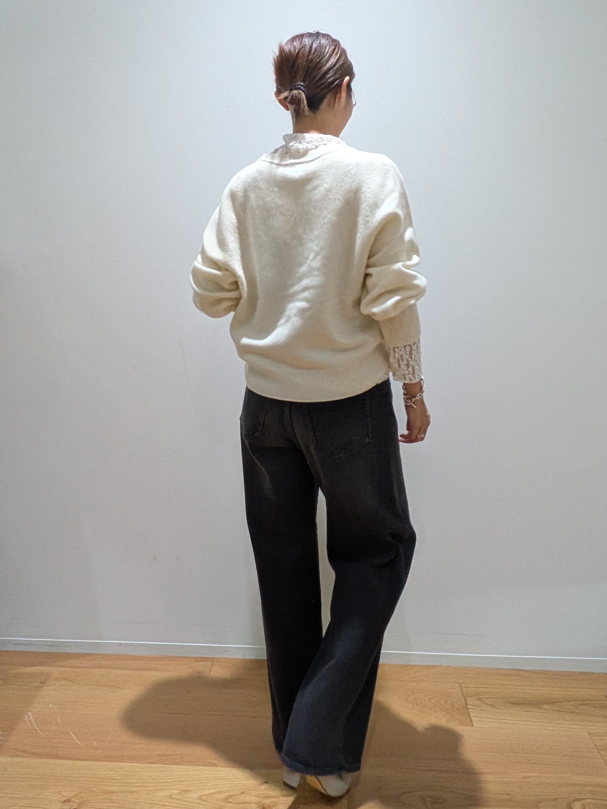 Aさんの「UNTITLED｜【重ね着レイヤード】レースハイネックトップス」を使ったコーディネート