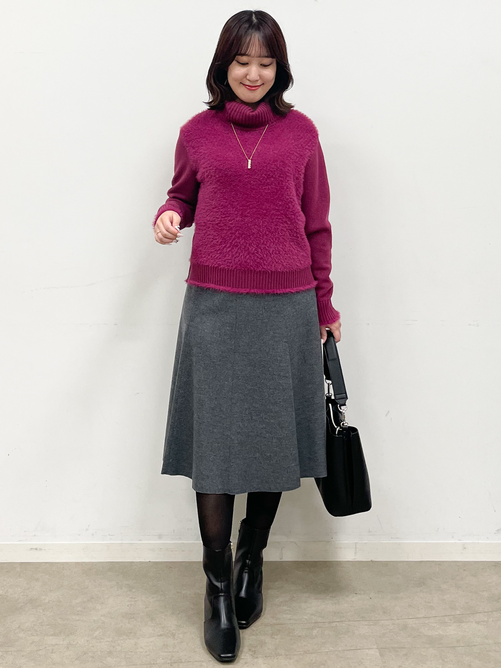 yukariさんの「Reflect｜【セットアップ可】Aラインフレアスカート」を使ったコーディネート